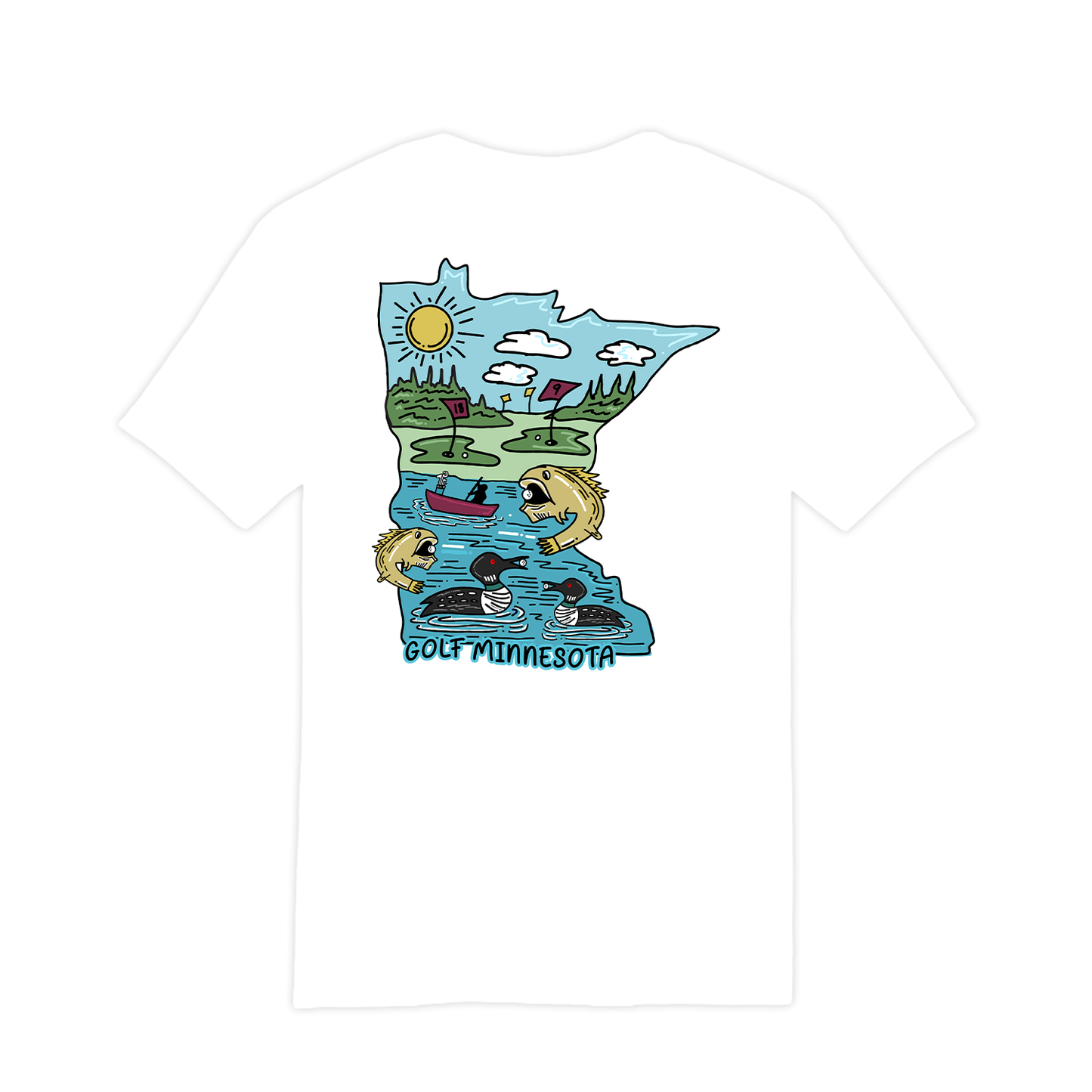 Golf Minnesota T-Shirt
