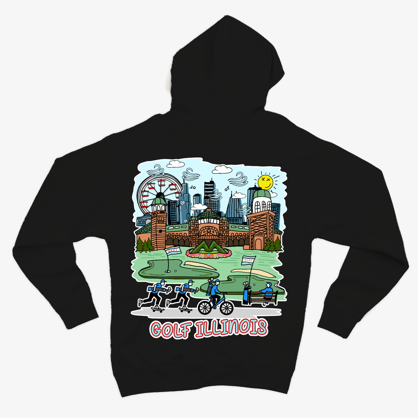 Golf Illinois Hoodie