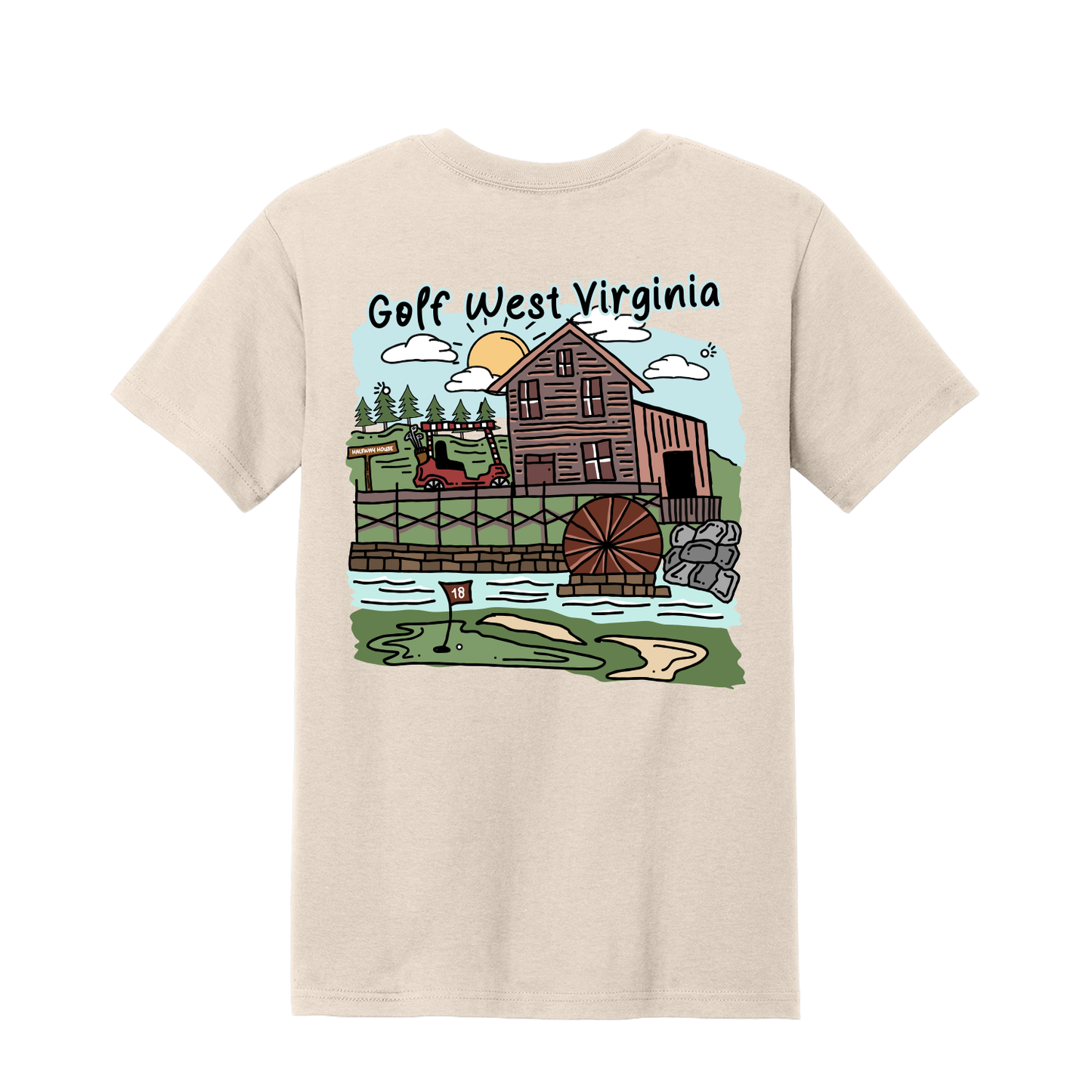 Golf West Virginia T-Shirt