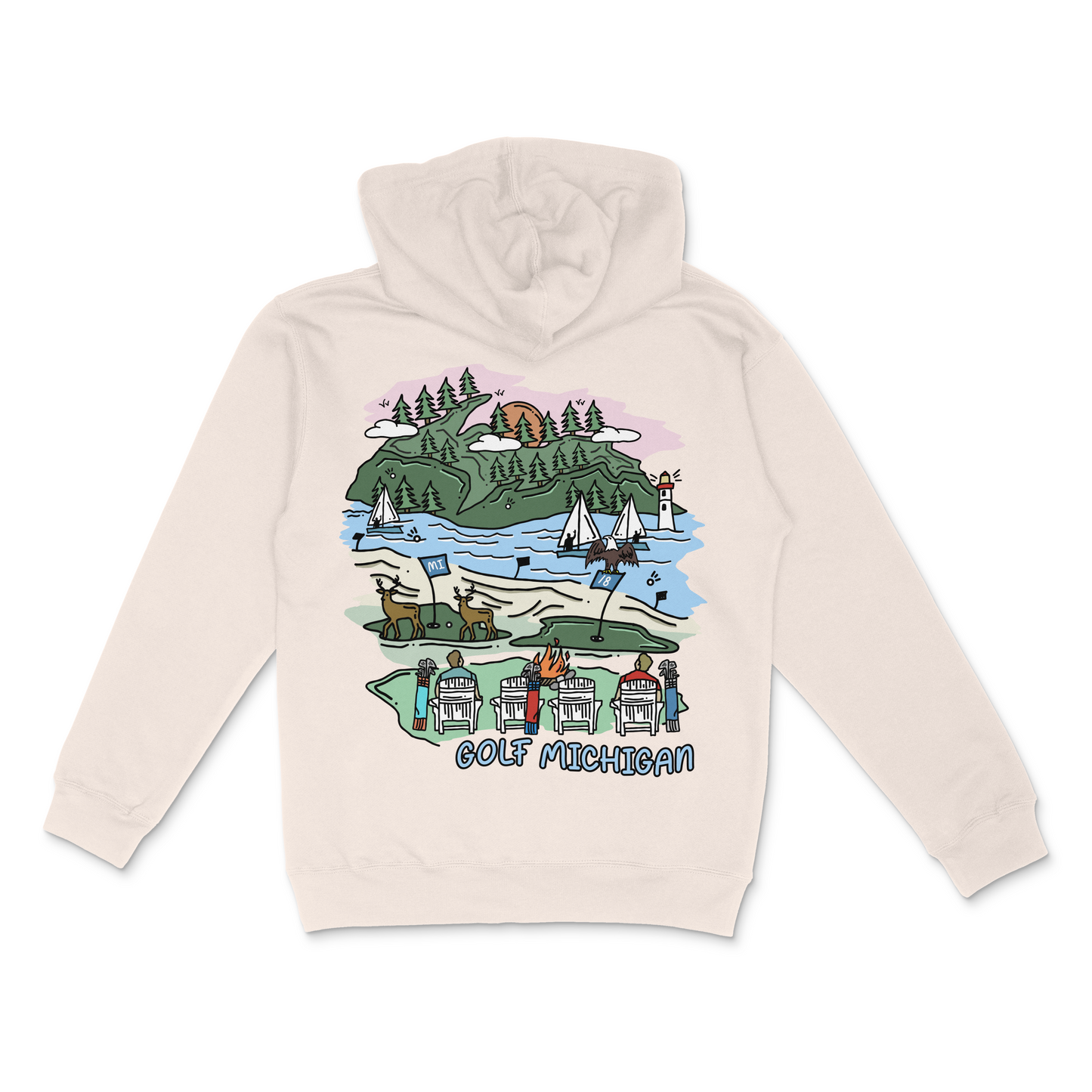 Golf Michigan Hoodie