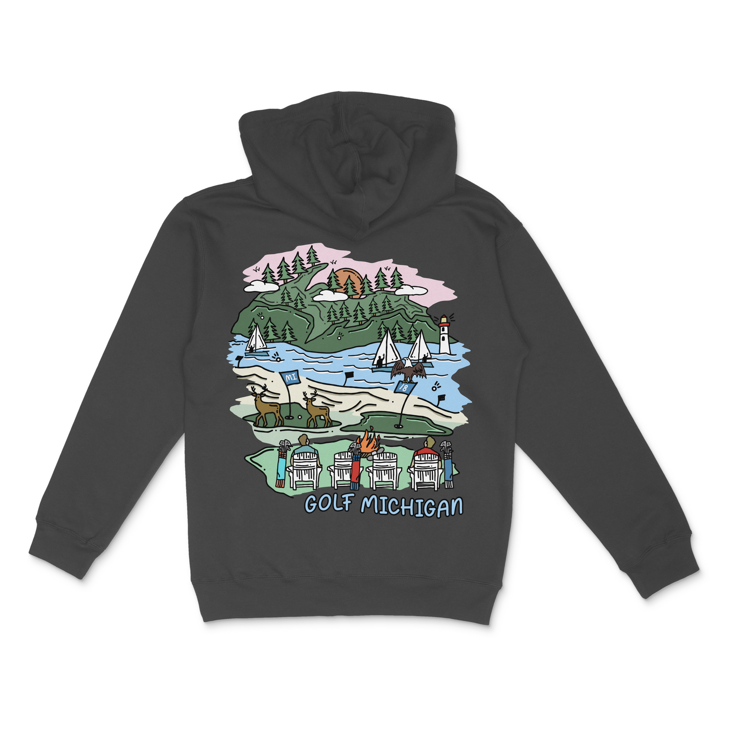 Golf Michigan Hoodie