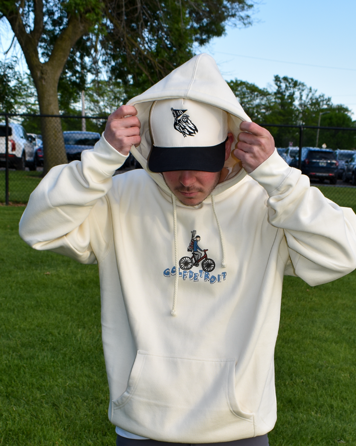 Golf Detroit Creme Hoodie