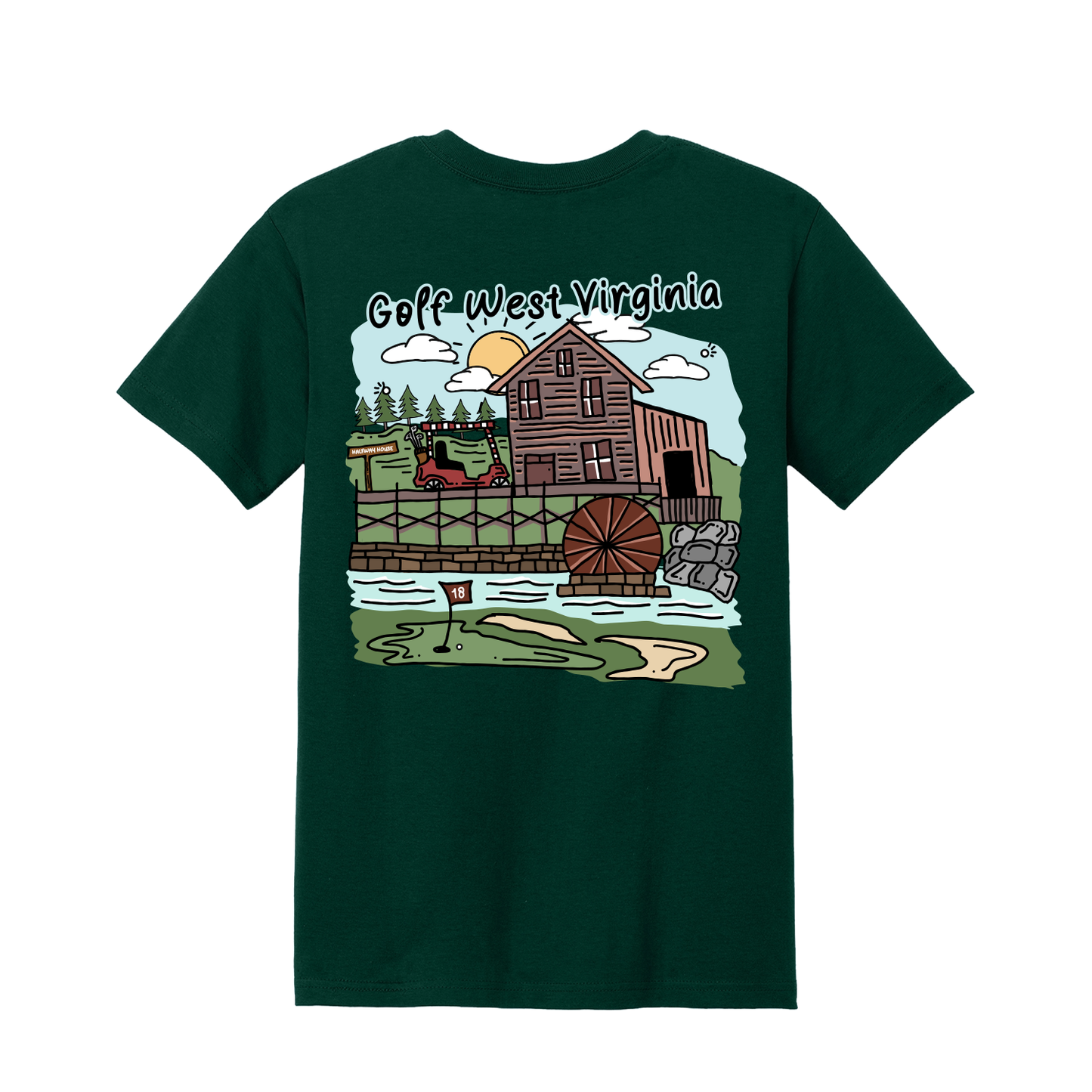 Golf West Virginia T-Shirt