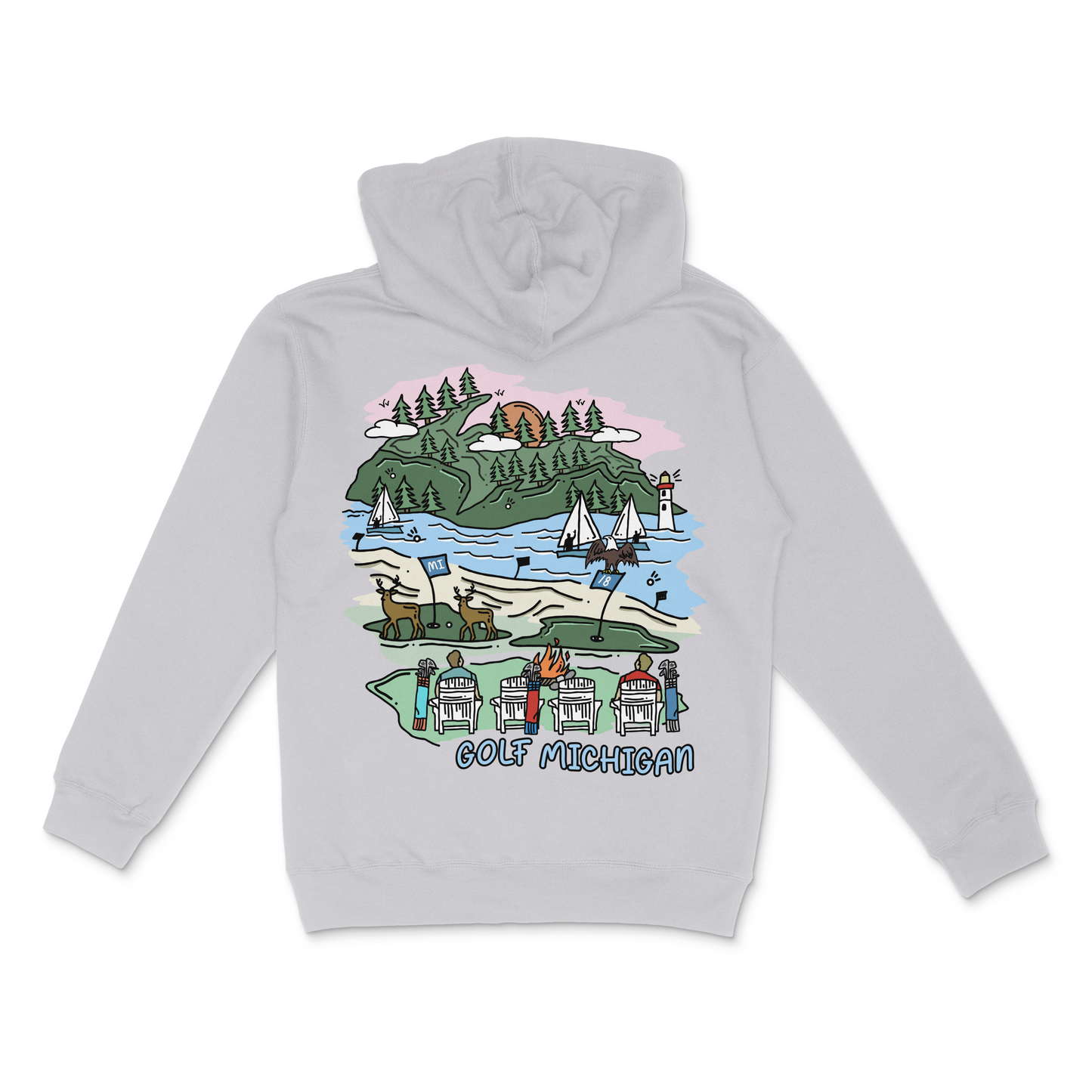 Golf Michigan Hoodie