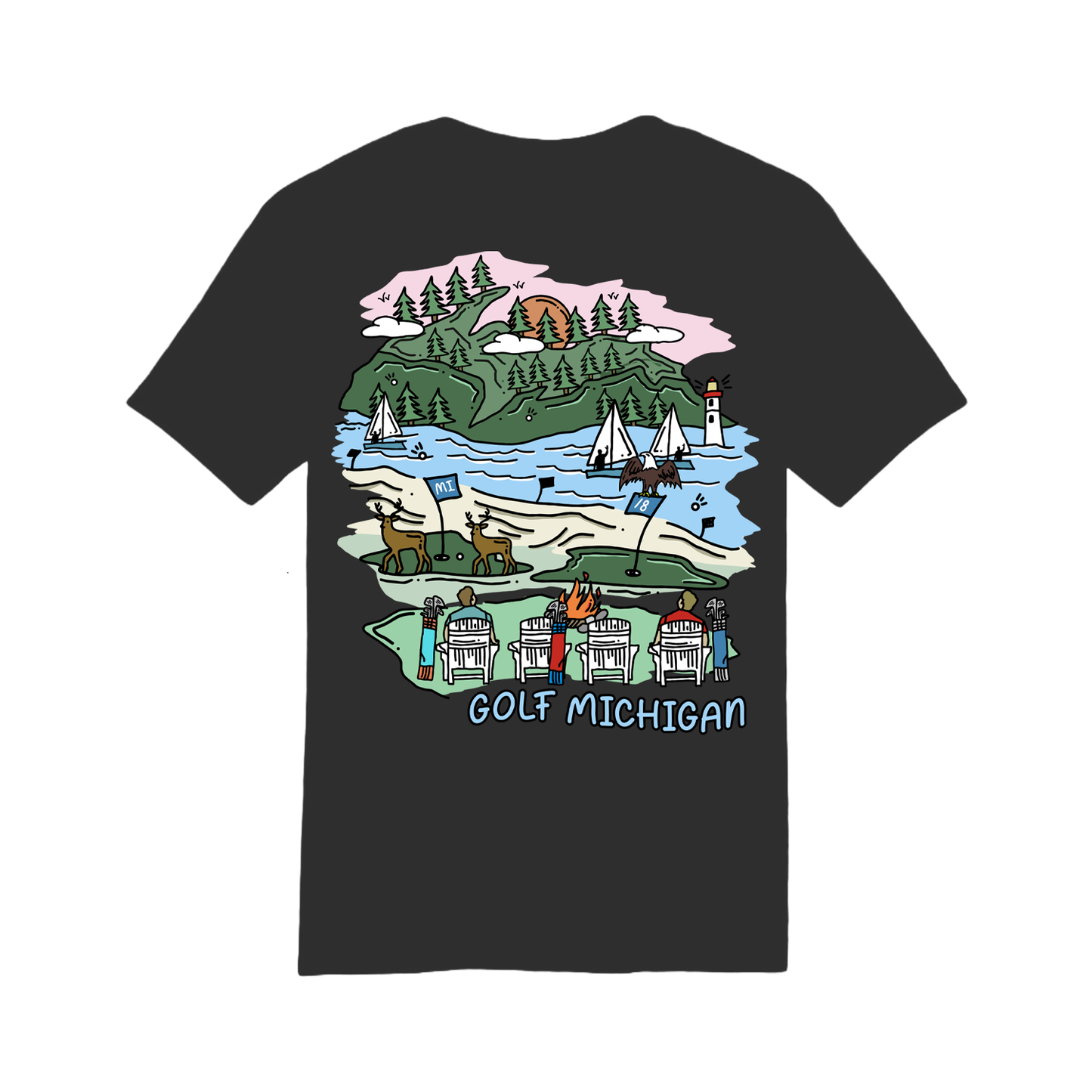 Golf Michigan T-Shirt
