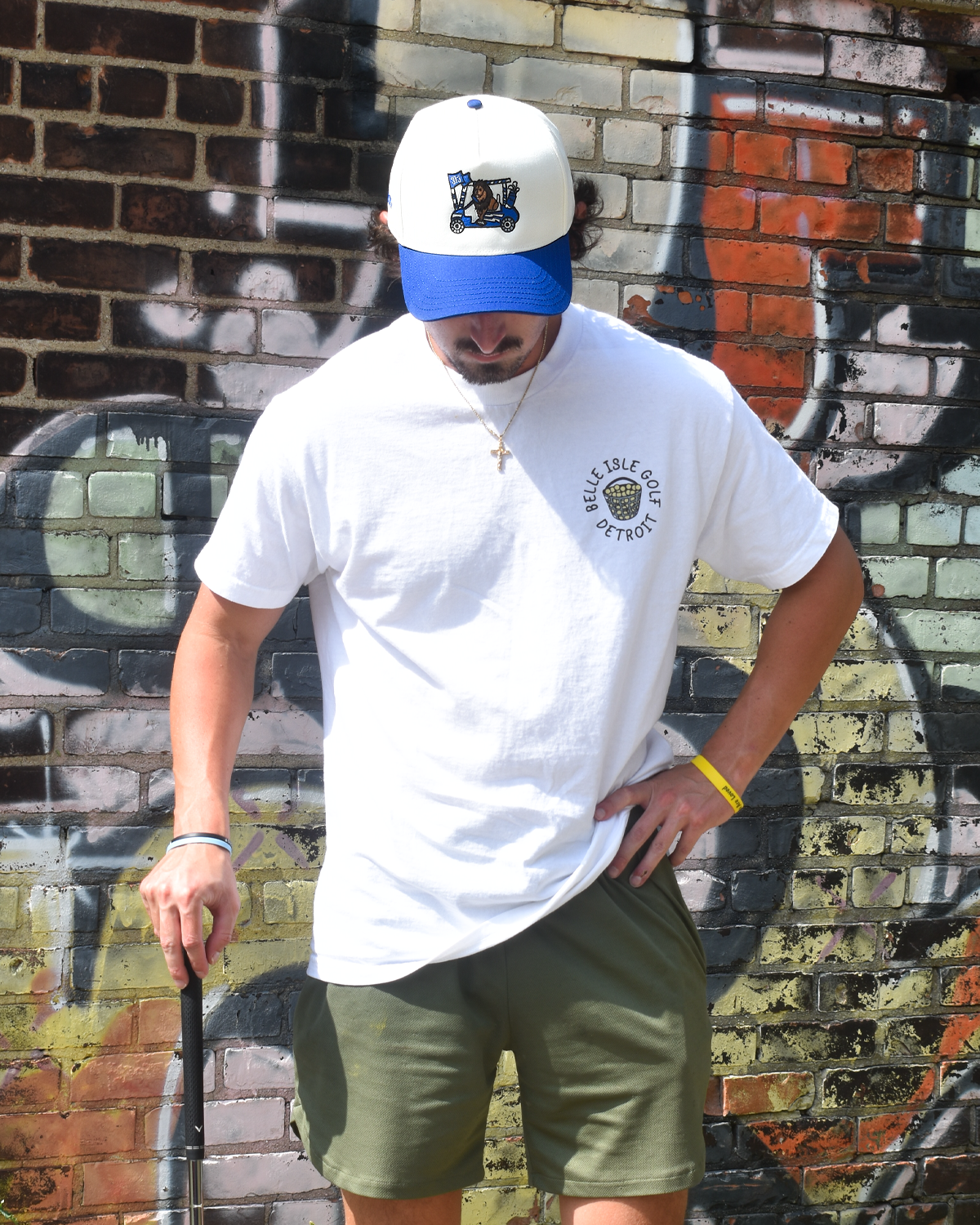 Detroit Football x Golf Snapback