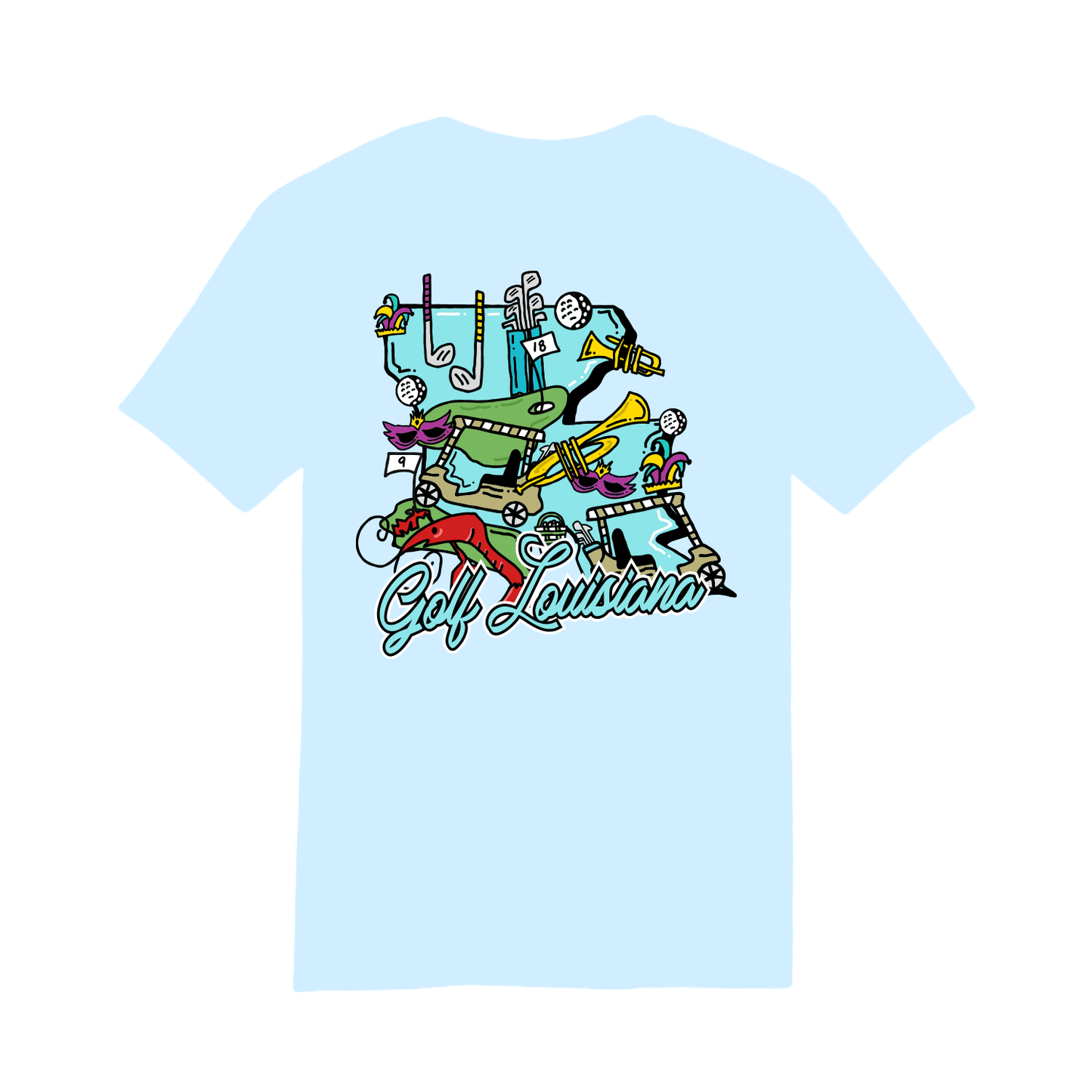 Golf Louisiana T-Shirt