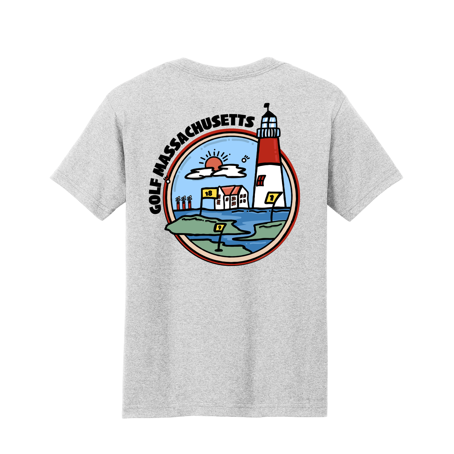 Golf Massachusetts T-Shirt