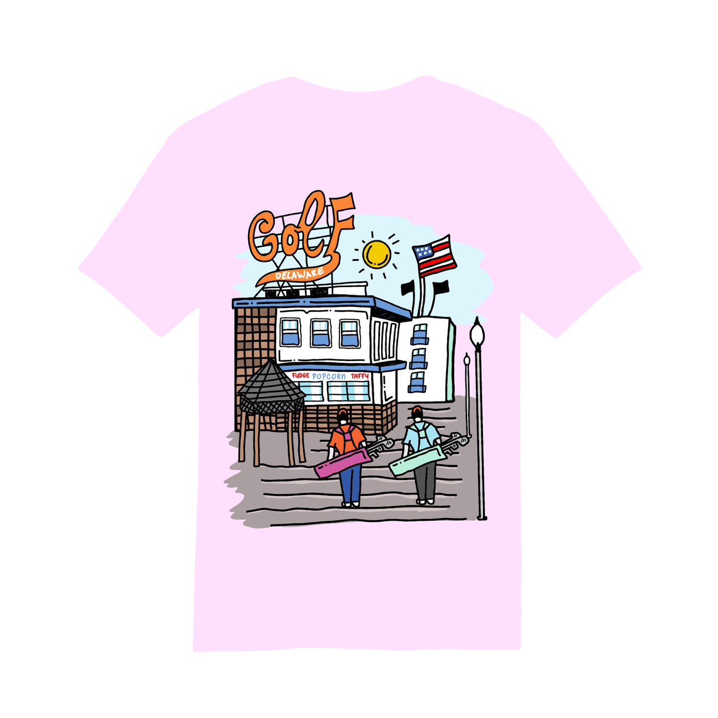 Golf Delaware T-Shirt