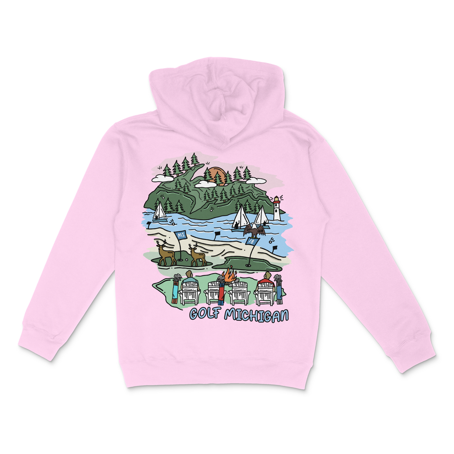 Golf Michigan Hoodie