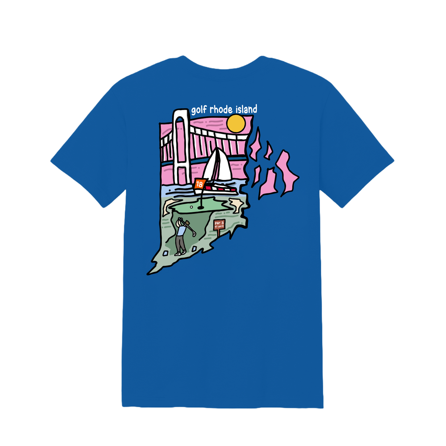 Golf Rhode Island T-shirt