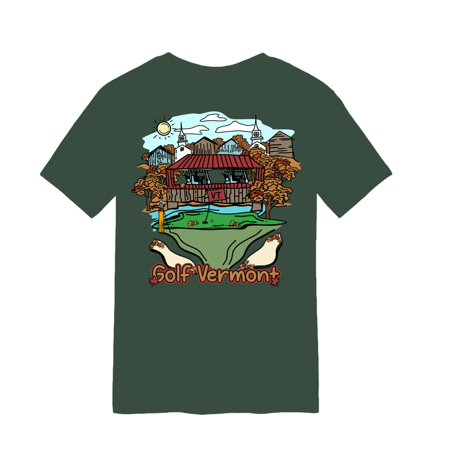 Golf Vermont T-Shirt