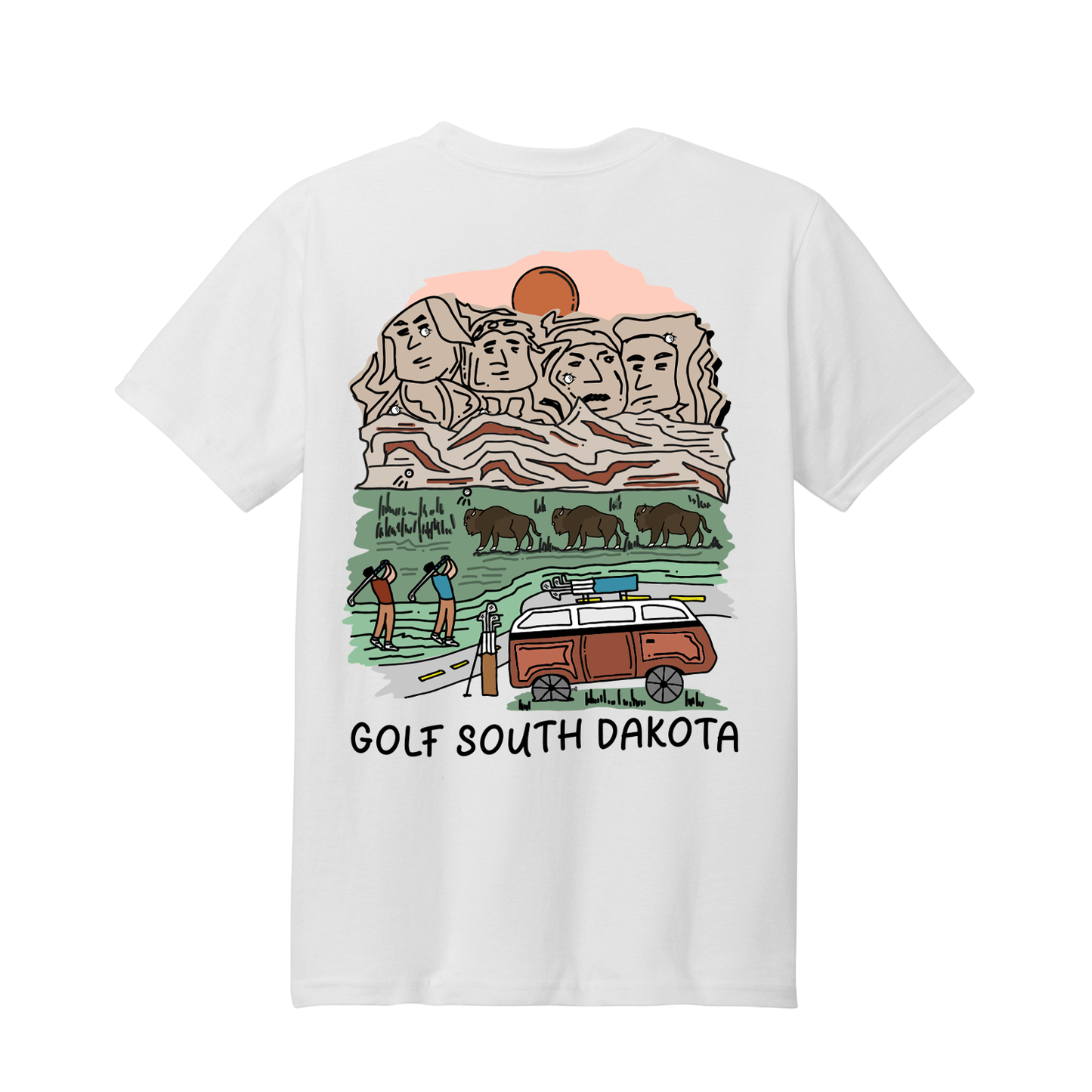 Golf South Dakota T-Shirt