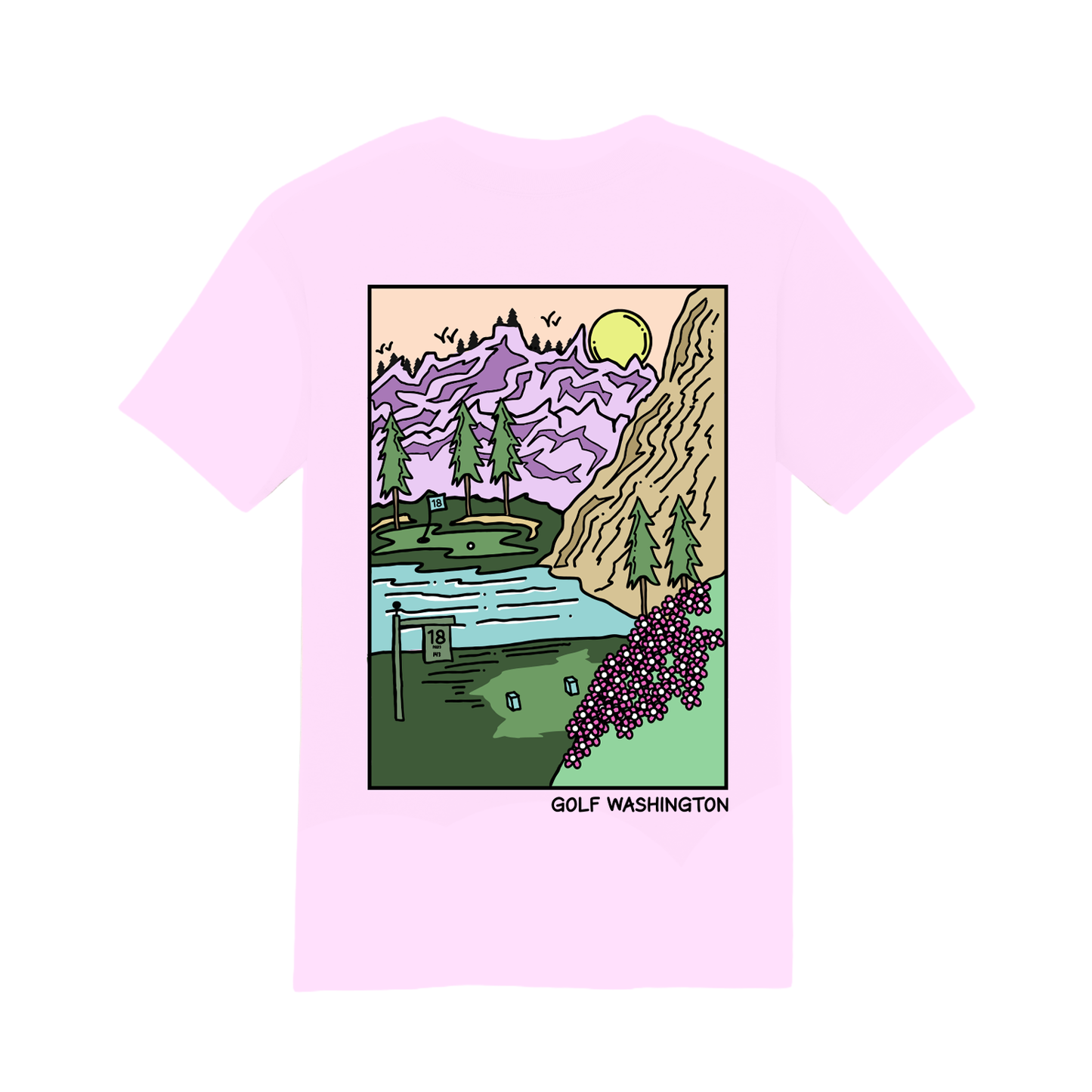 Golf Washington T-Shirt