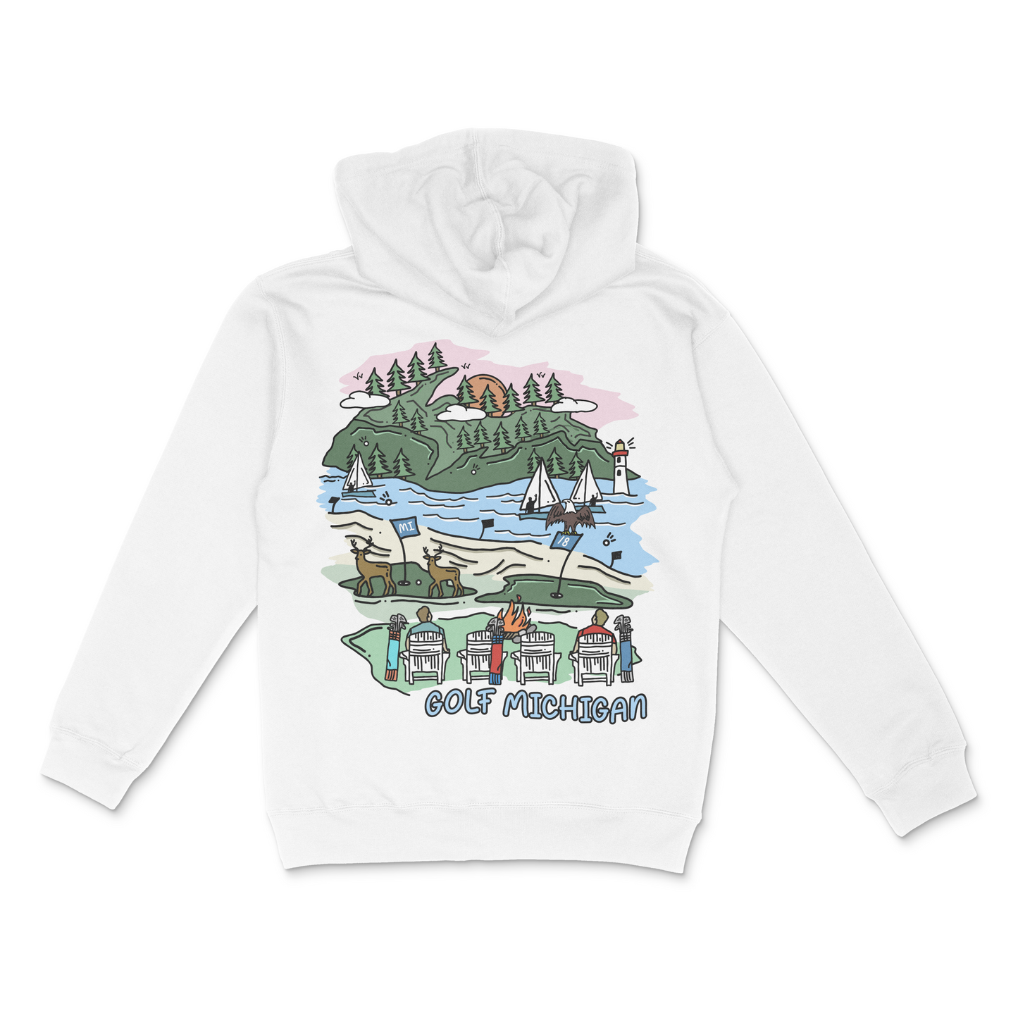 Golf Michigan Hoodie