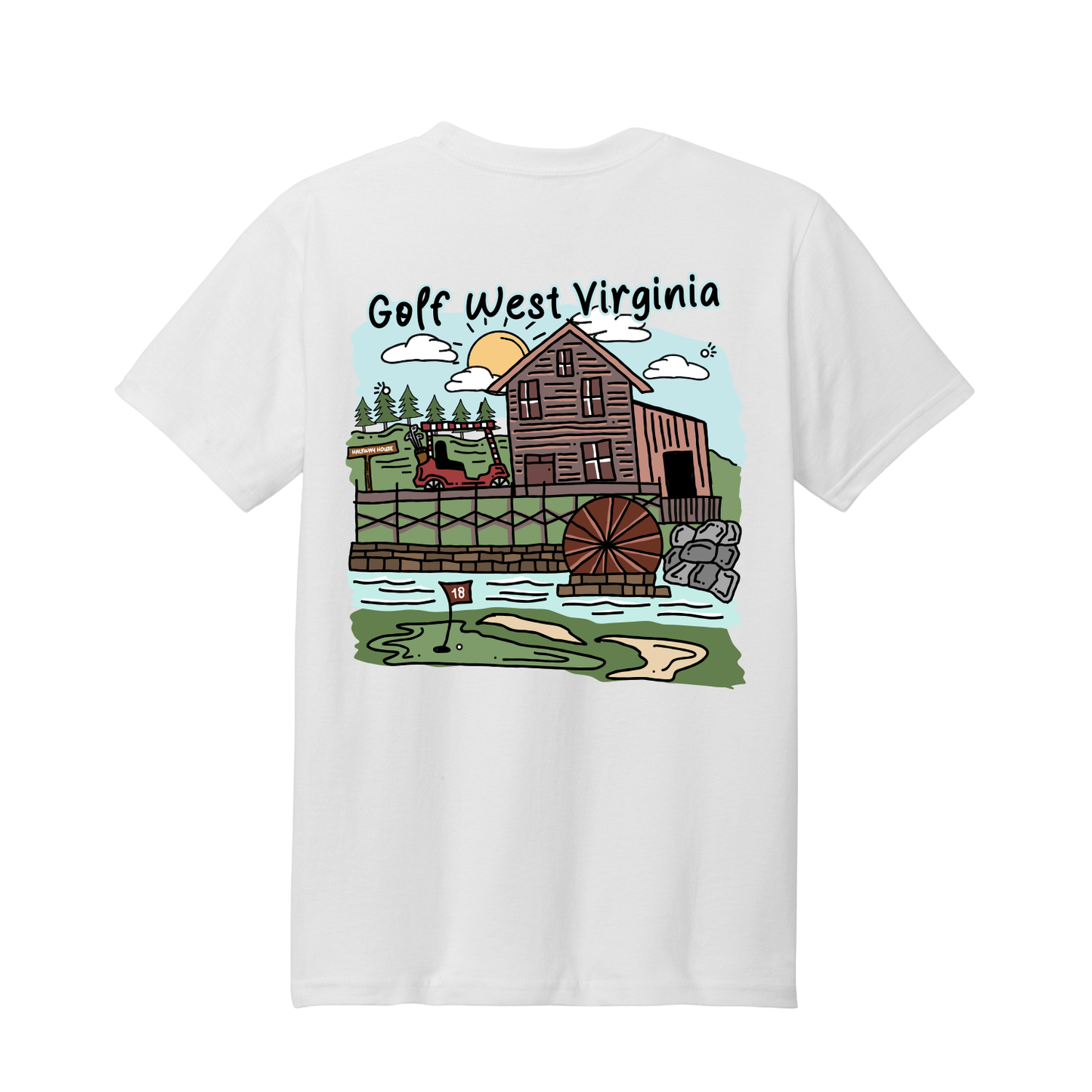 Golf West Virginia T-Shirt