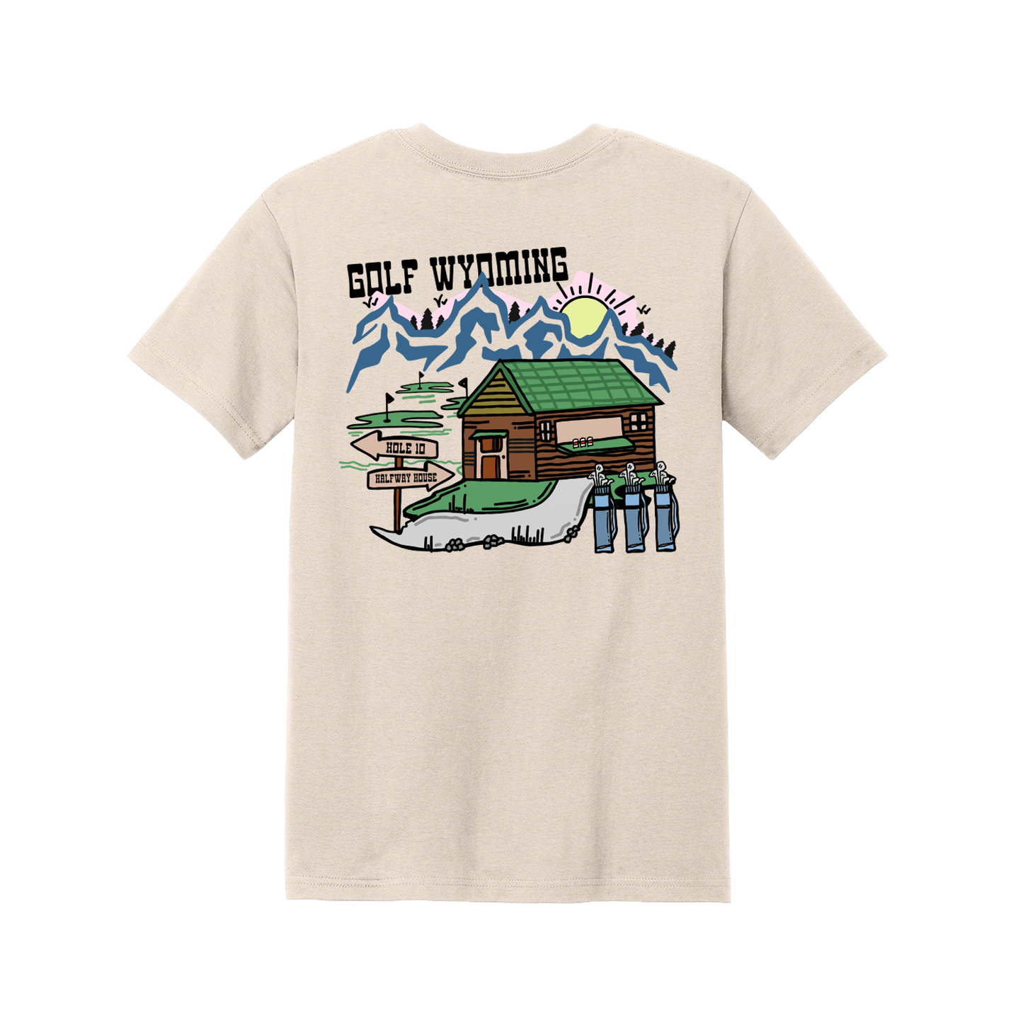 Golf Wyoming T-Shirt