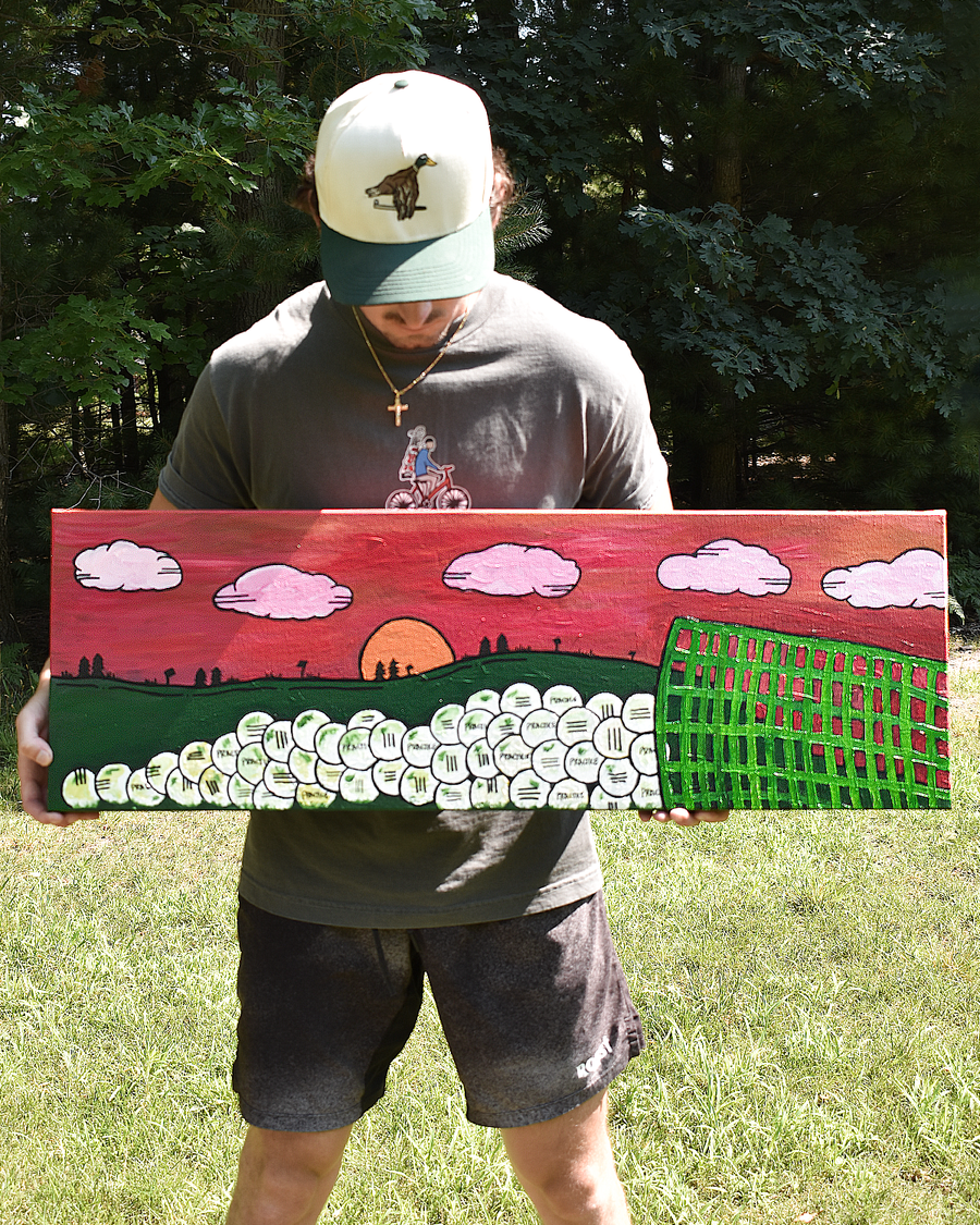 One More Bucket Painting