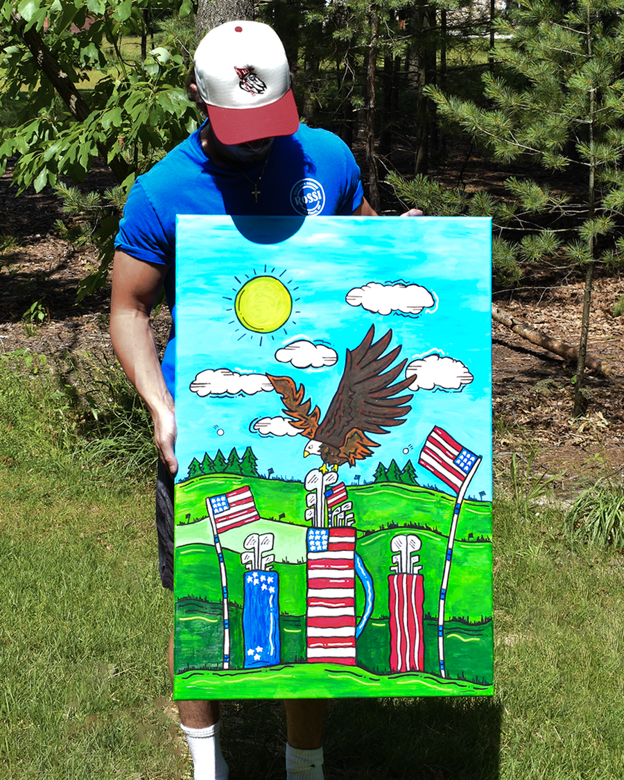 4th of July painting