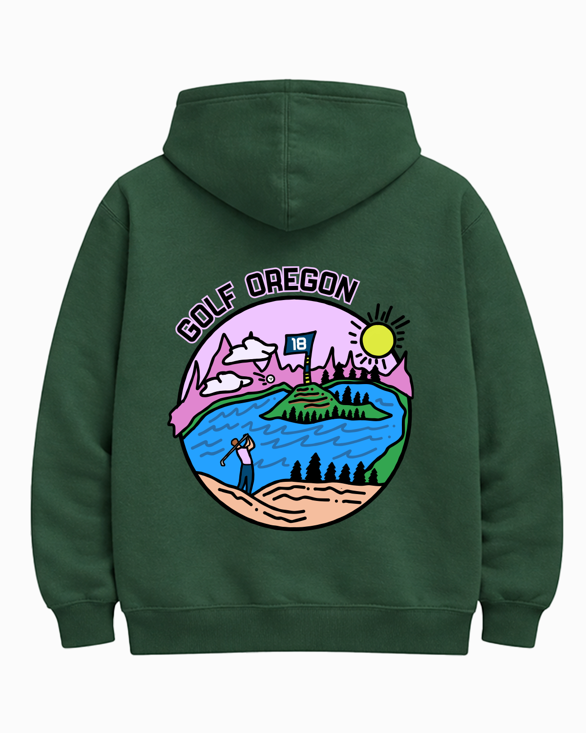 Golf Oregon Hoodie