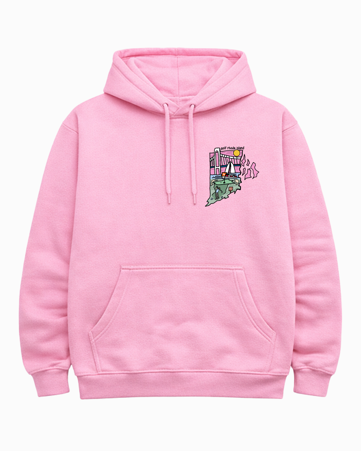 Golf Rhode Island Hoodie