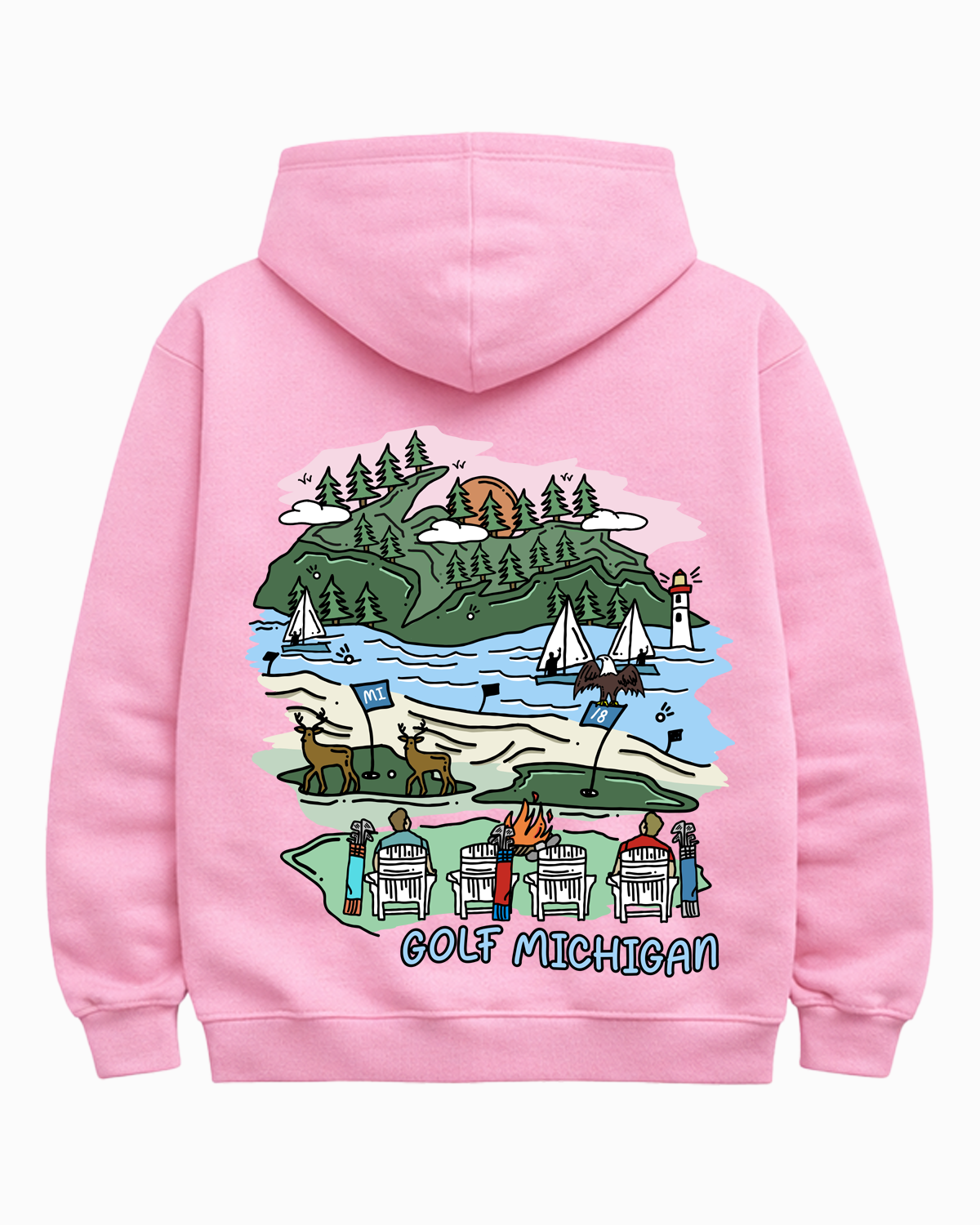 Golf Michigan Hoodie