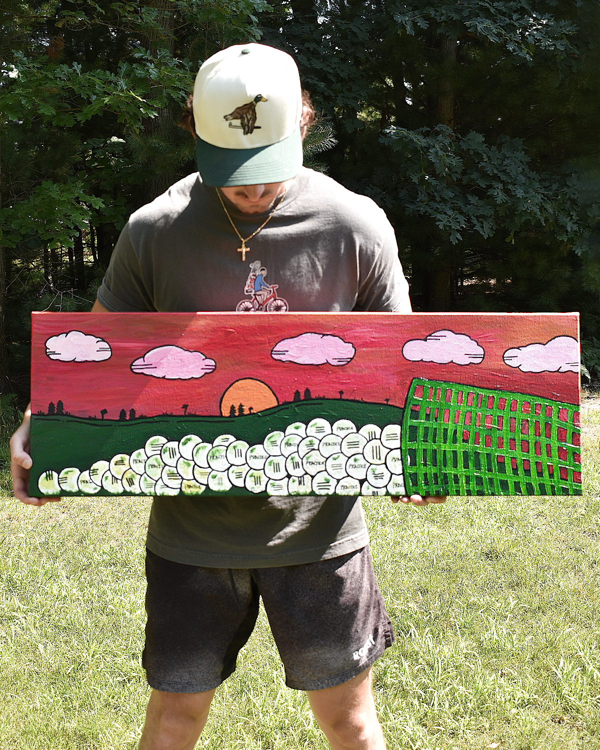 One More Bucket Painting