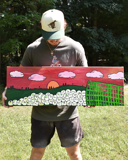 One More Bucket Painting