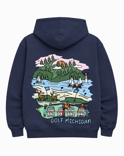 Golf Michigan Hoodie