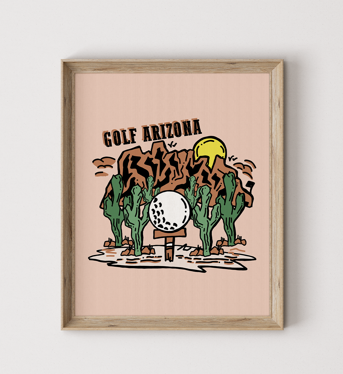 Golf Arizona Poster