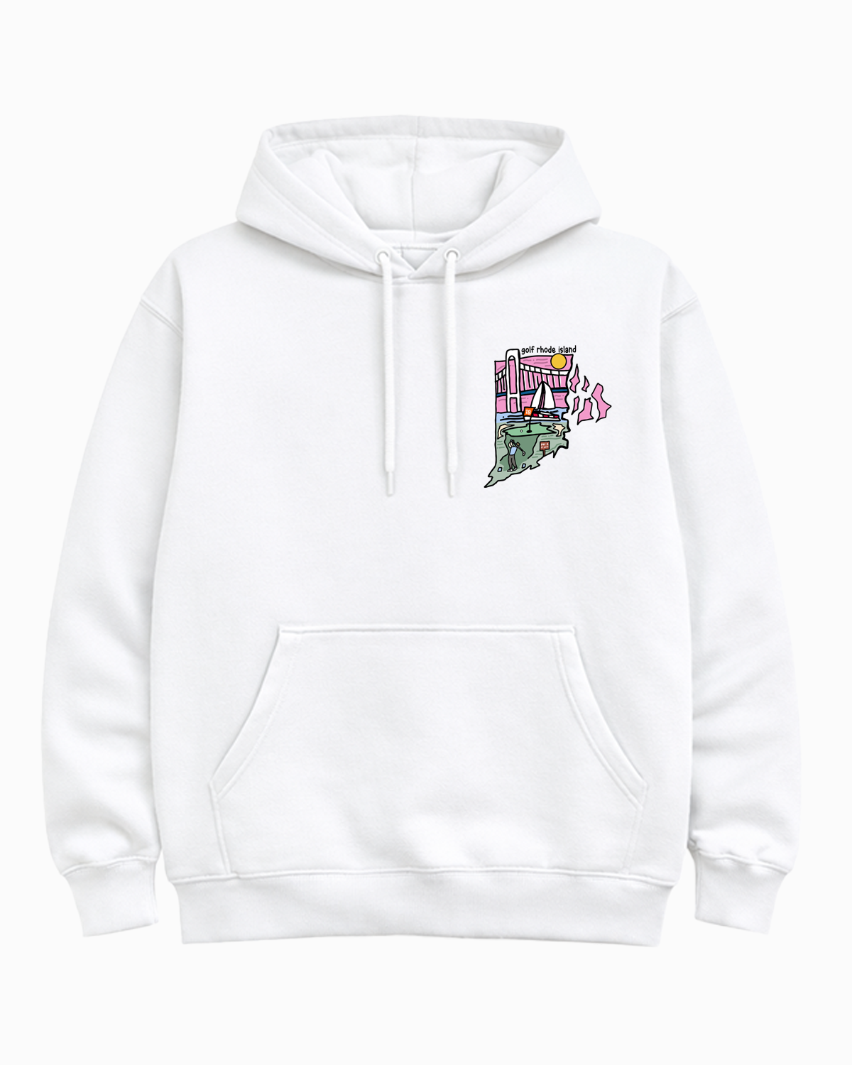 Golf Rhode Island Hoodie