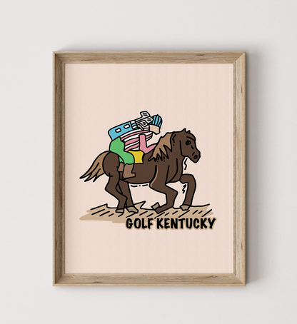 Golf Kentucky Poster