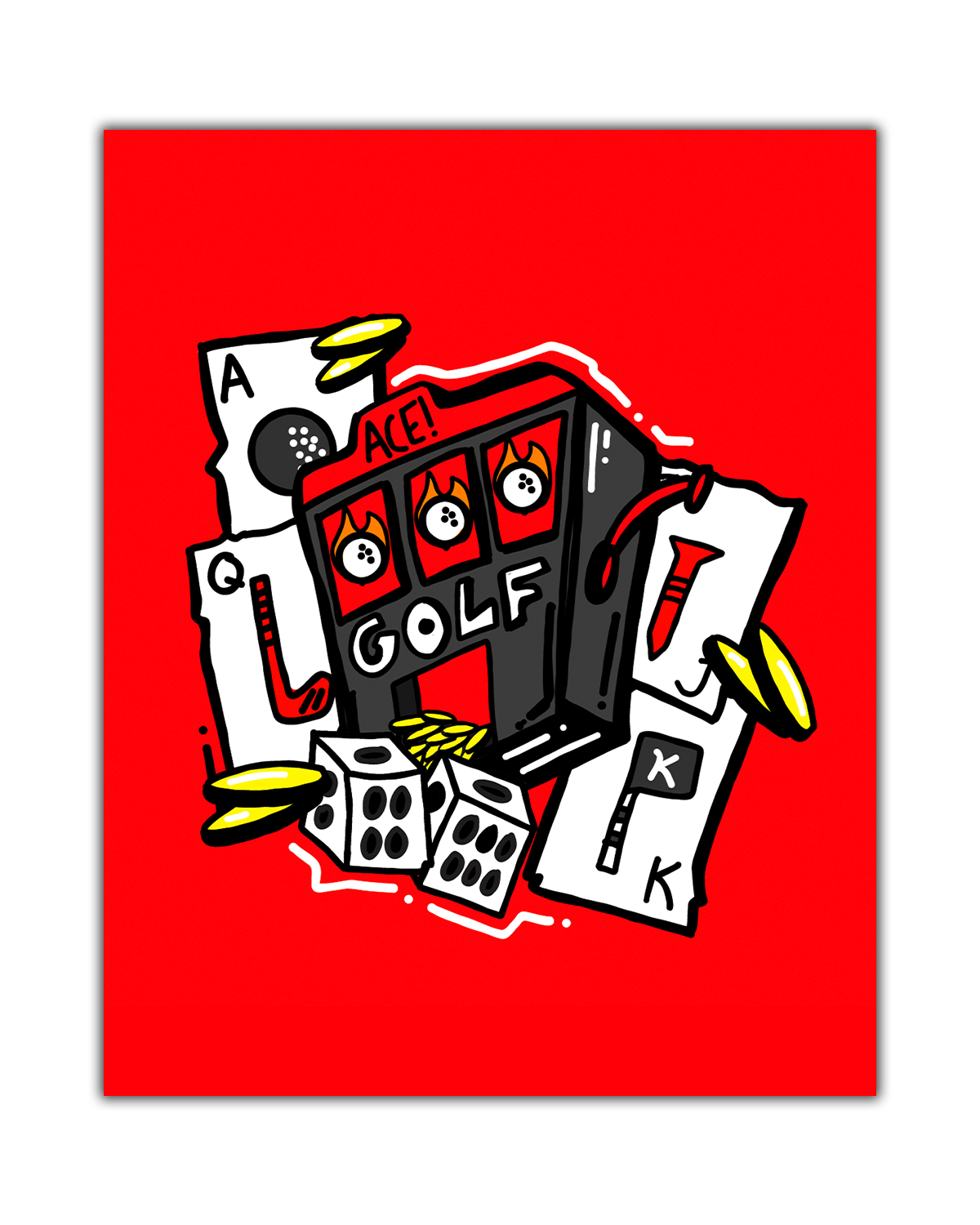 Golf Nevada Poster