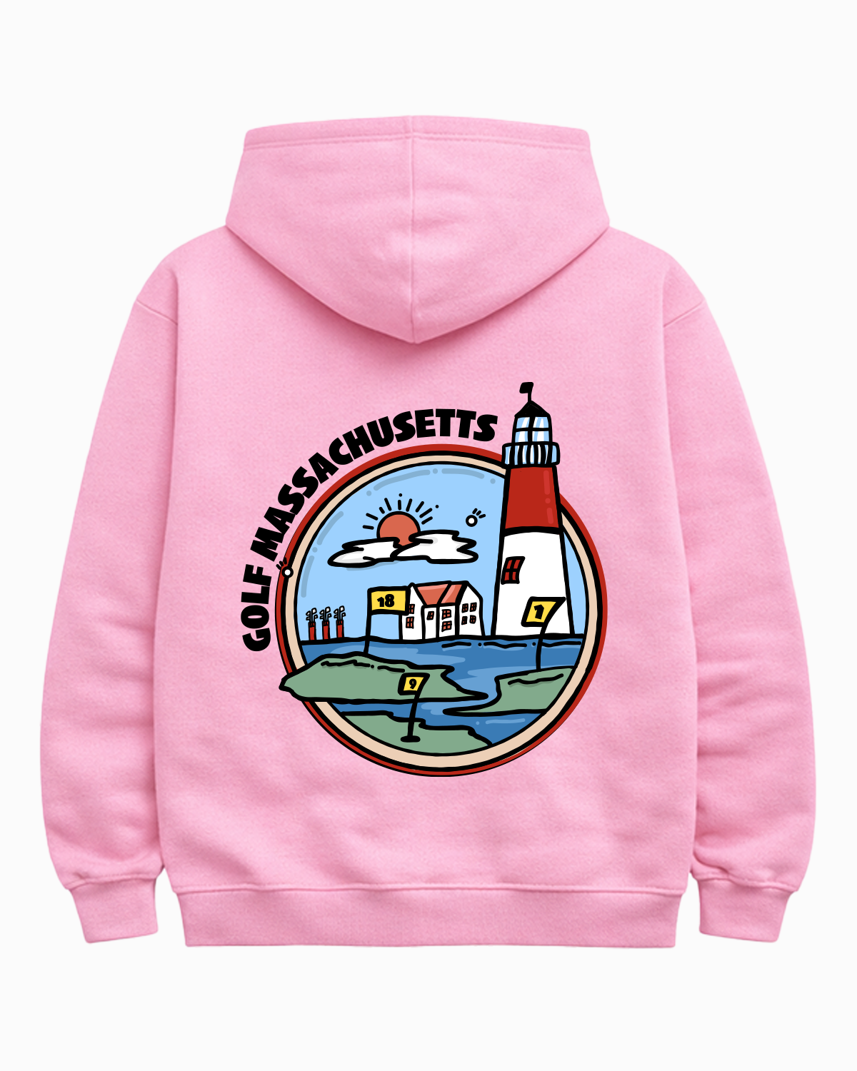 Golf Massachusetts Hoodie