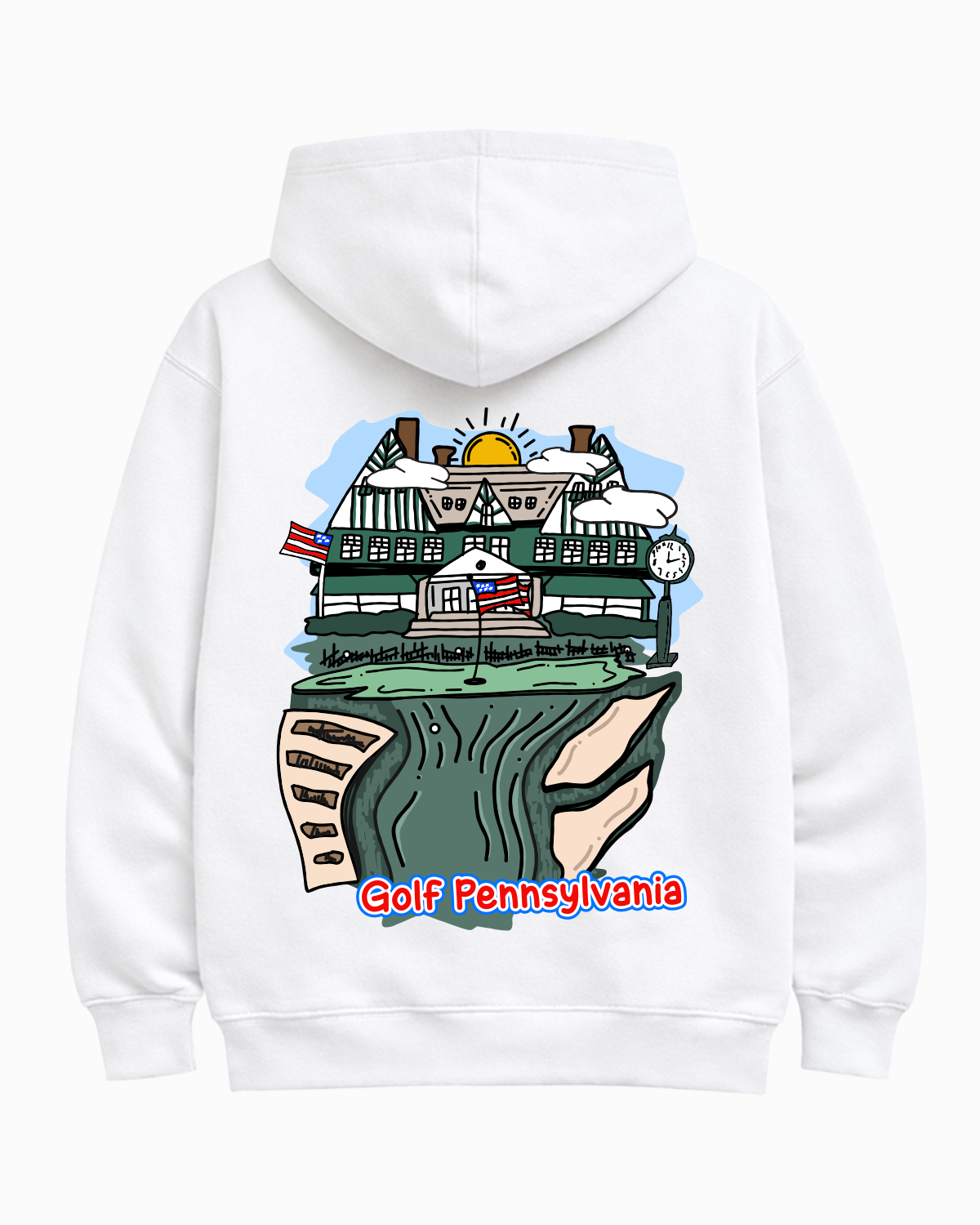 Golf Pennsylvania Hoodie