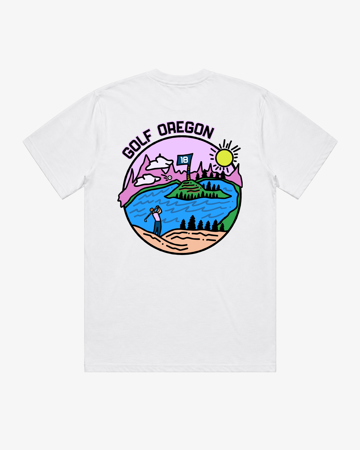 Golf Oregon T-Shirt