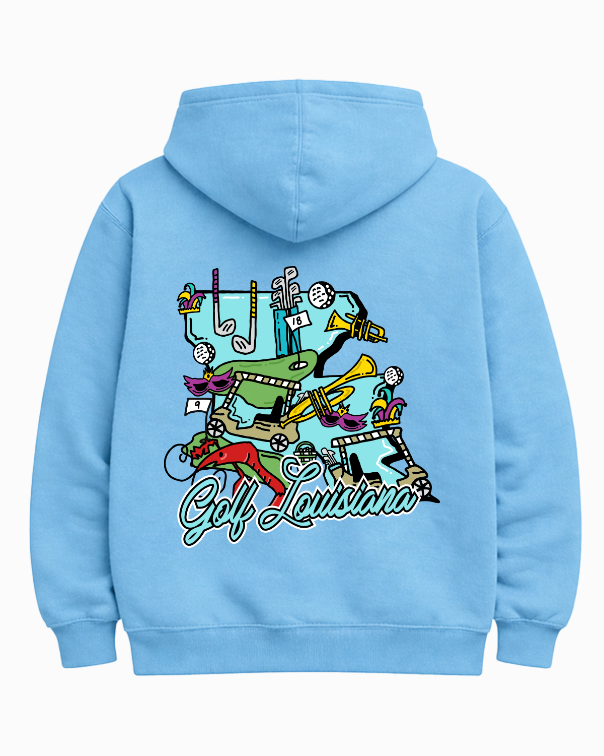 Golf Louisiana Hoodie