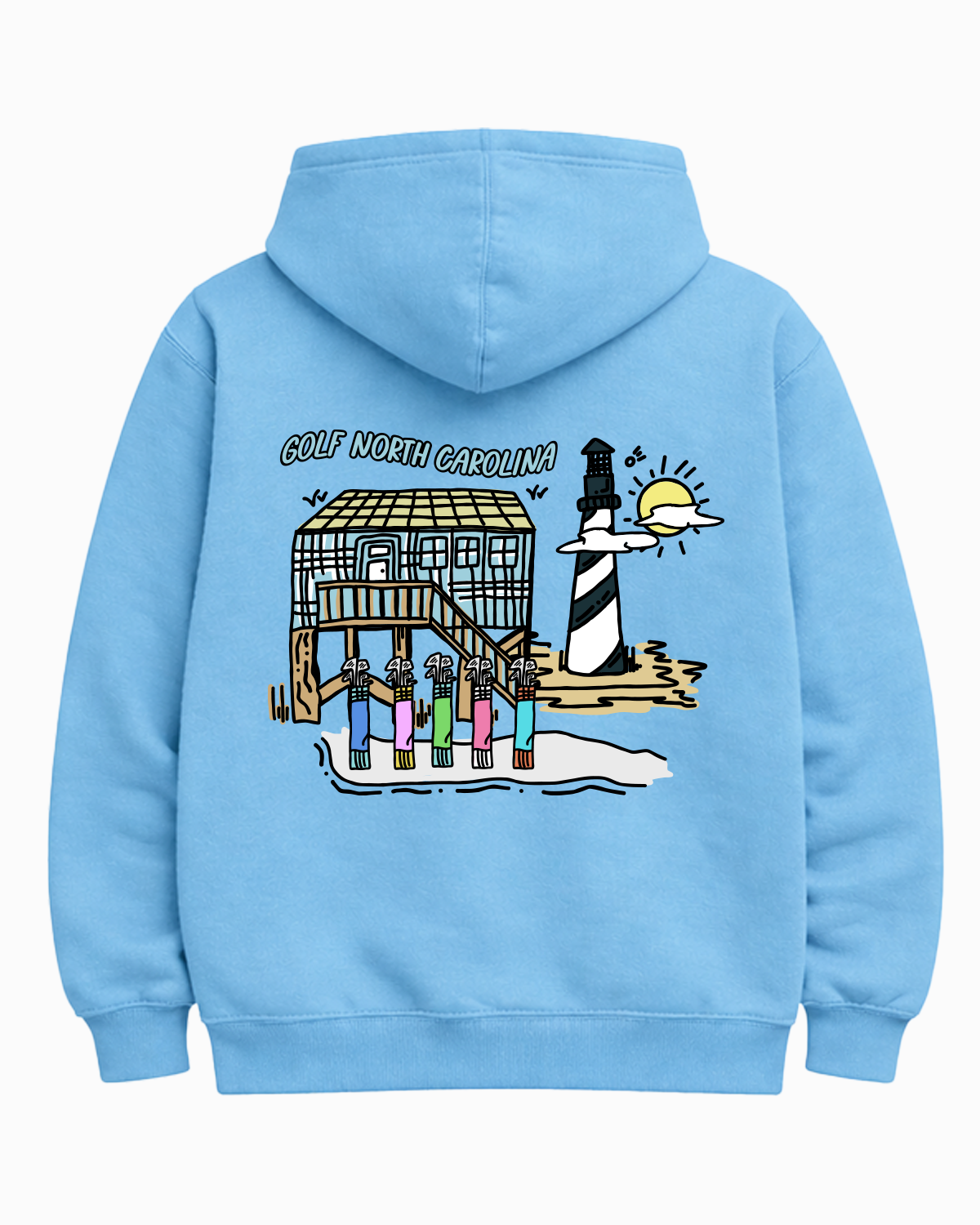 Golf North Carolina Hoodie