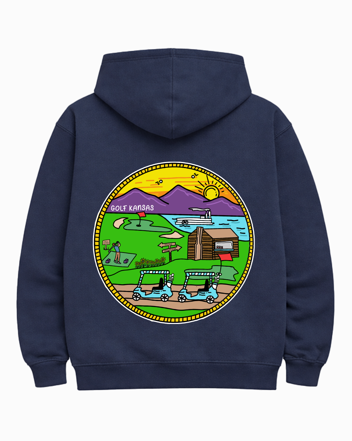 Golf Kansas Hoodie
