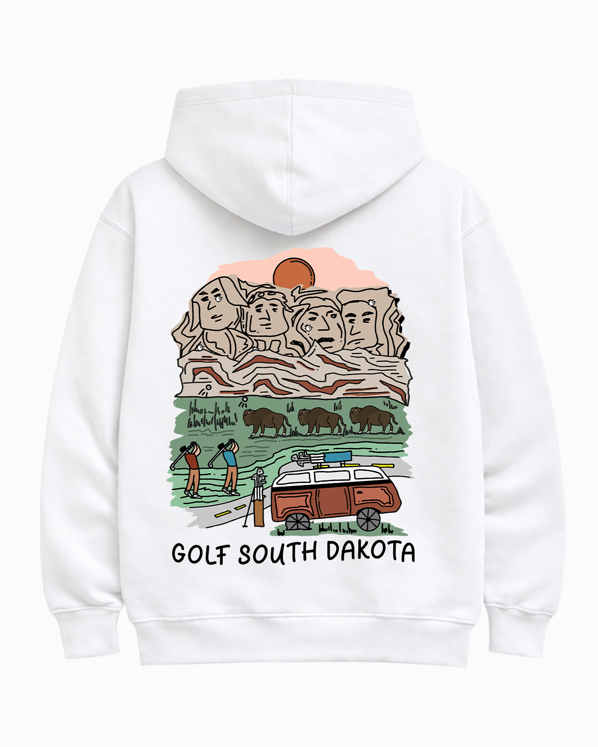 Golf South Dakota Hoodie