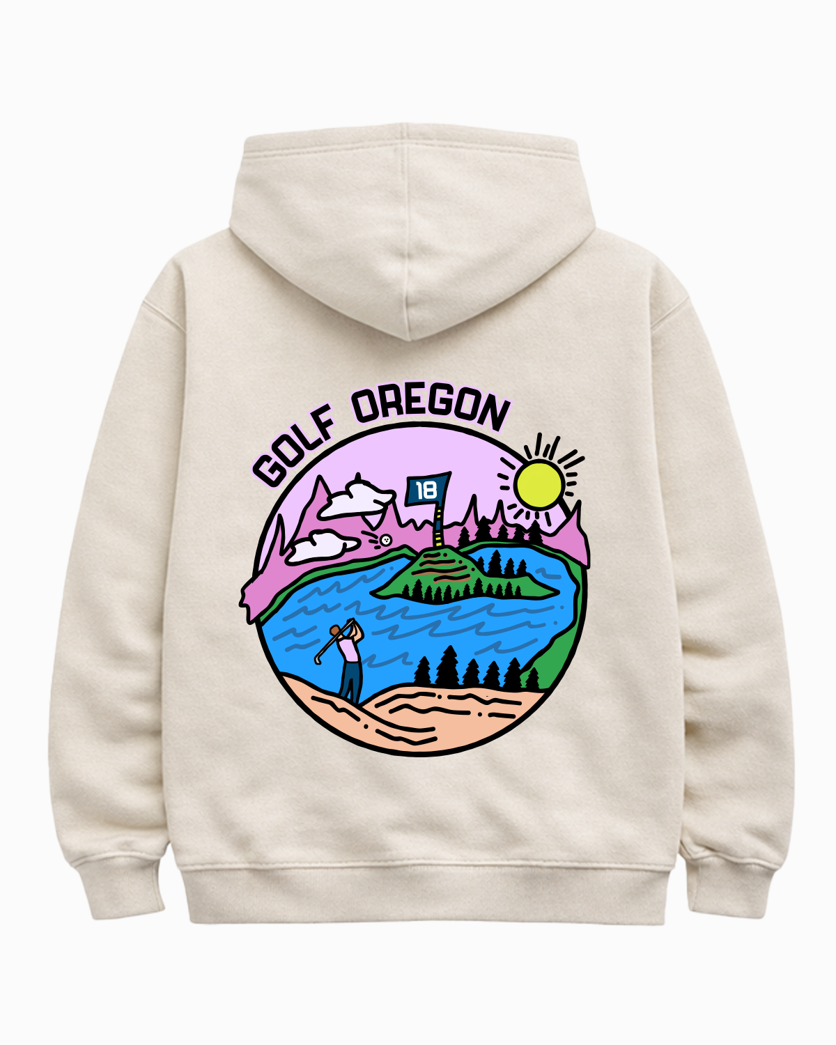 Golf Oregon Hoodie