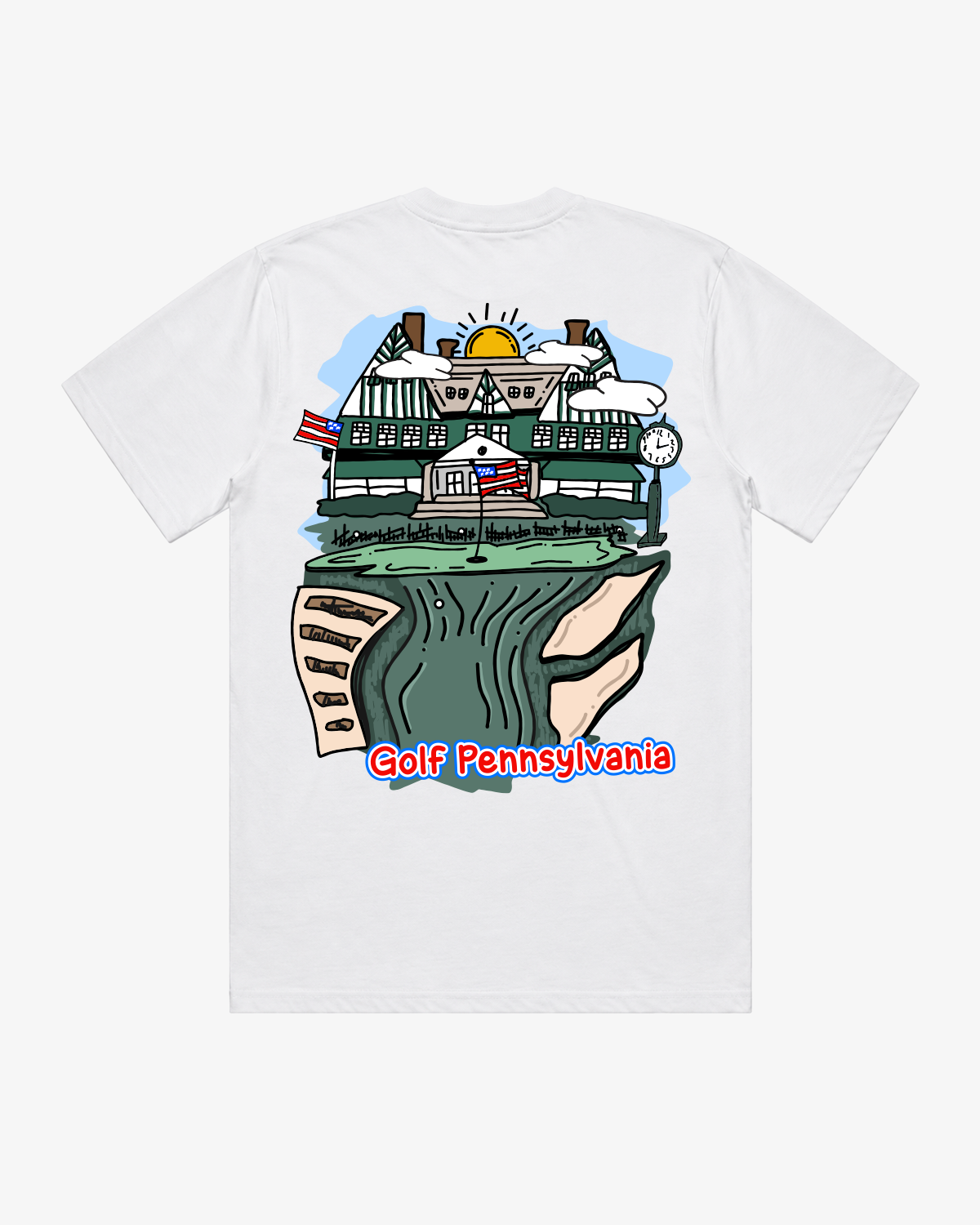 Golf Pennsylvania T-Shirt