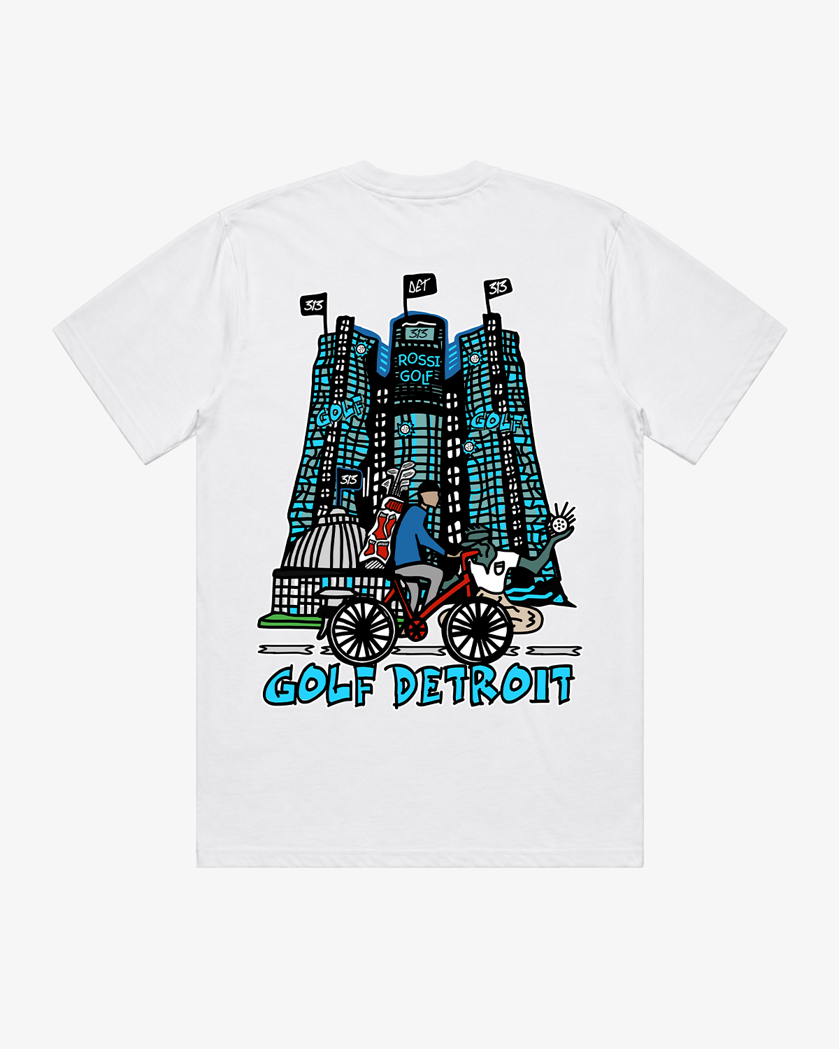 Golf Detroit Tee