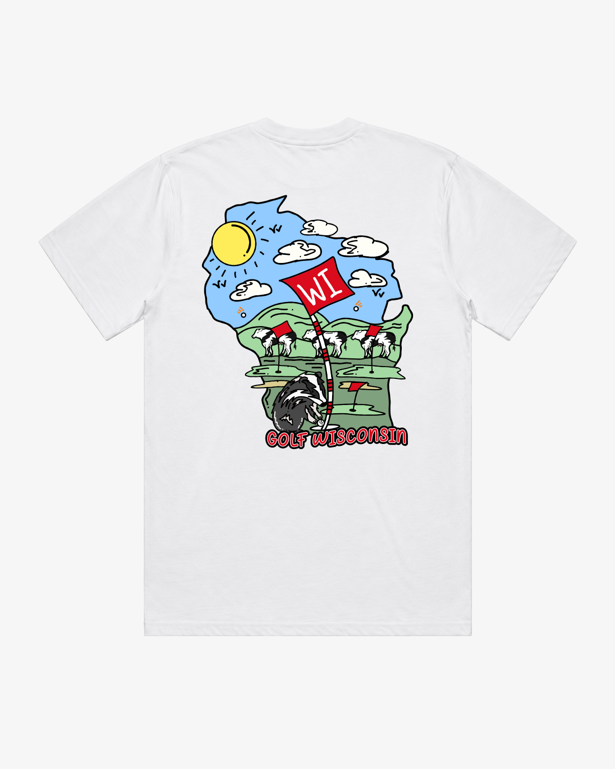 Golf Wisconsin T-Shirt