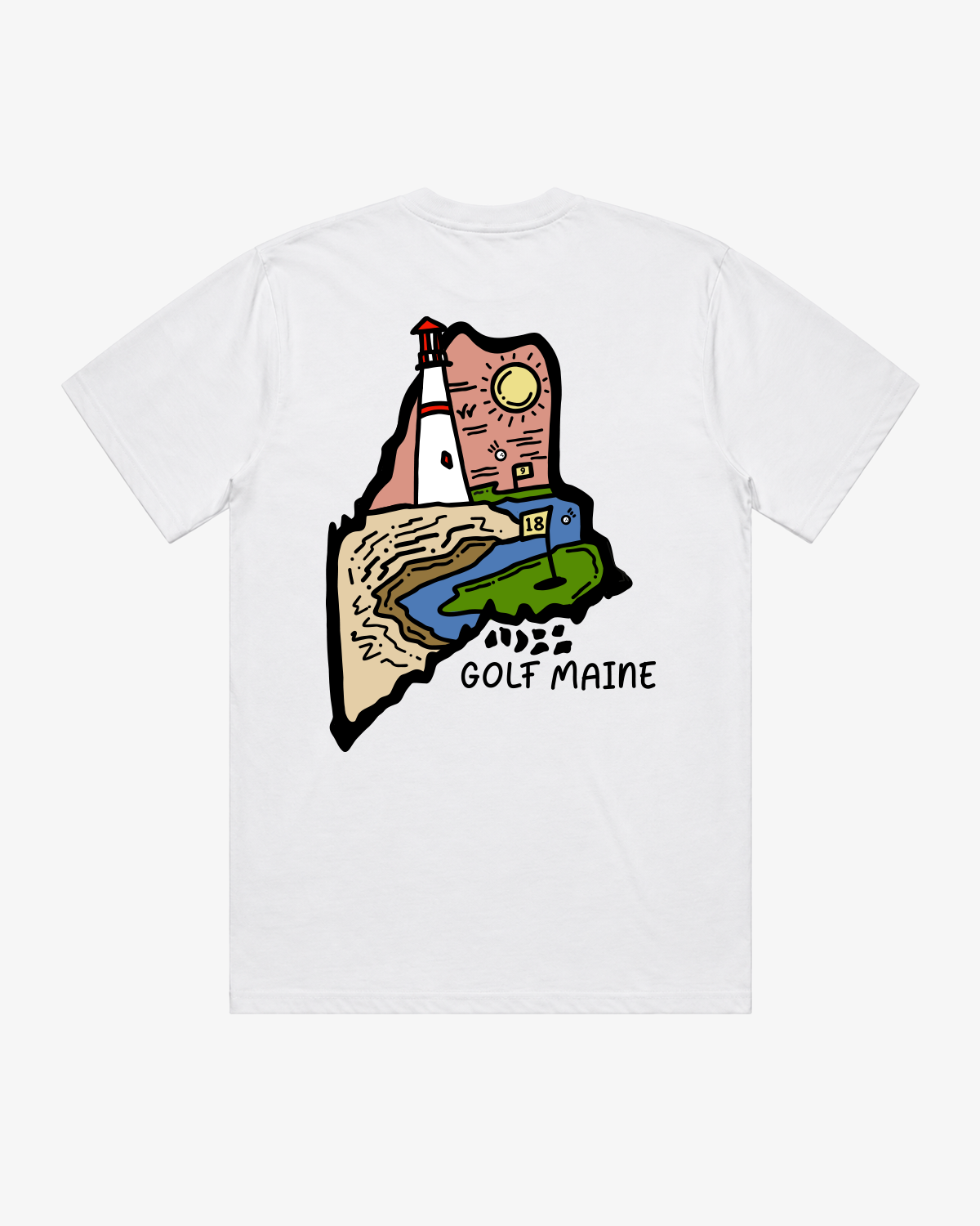 Golf Maine T-Shirt