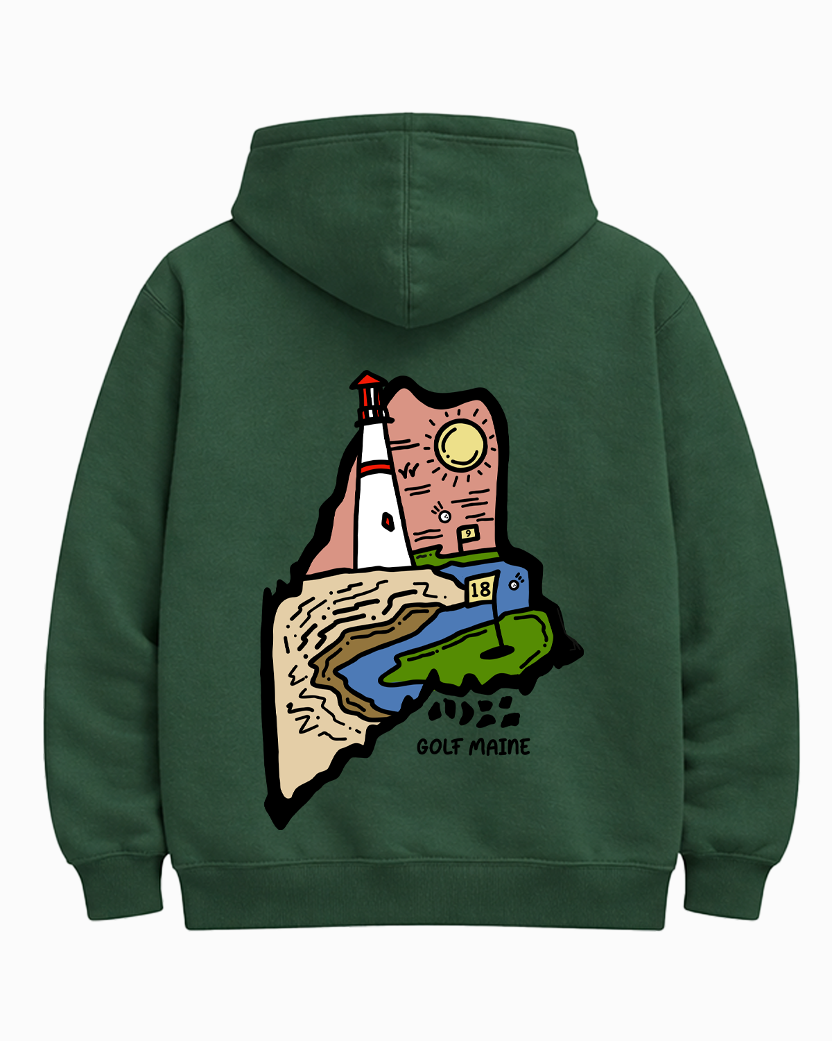 Golf Maine Hoodie