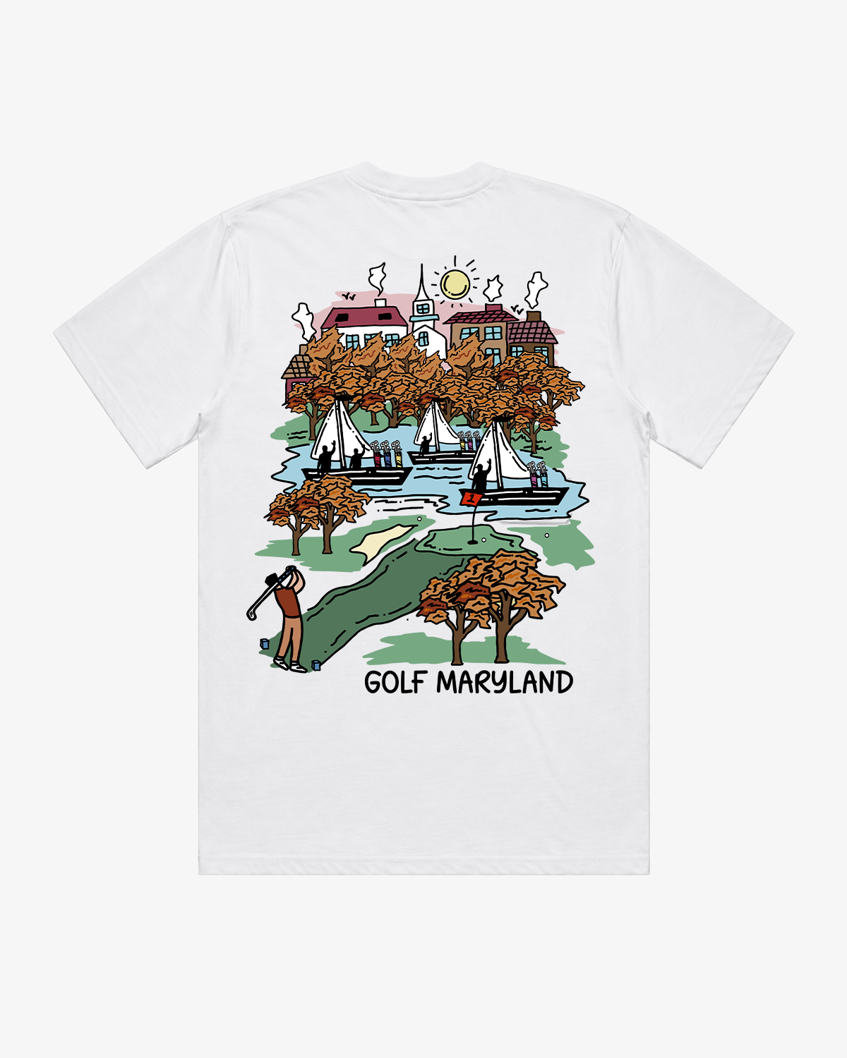 Golf Maryland T-Shirt