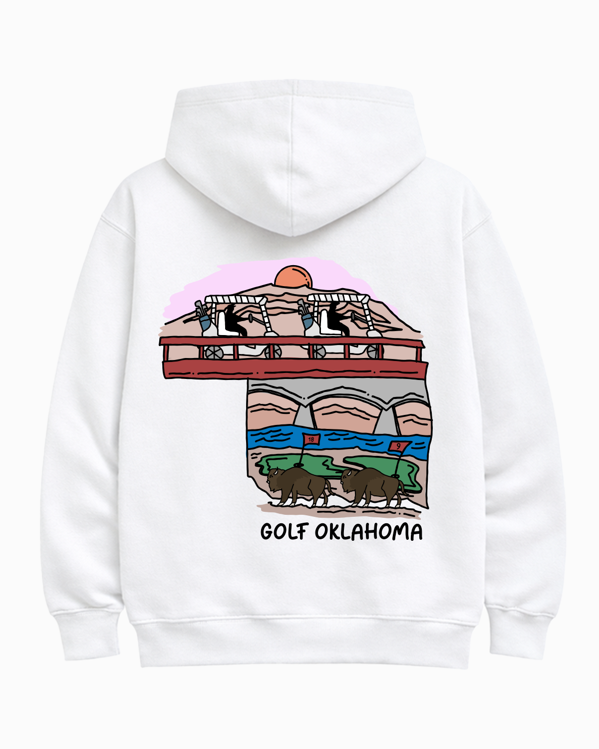 Golf Oklahoma Hoodie