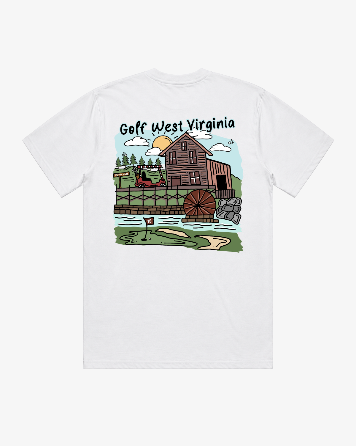Golf West Virginia T-Shirt