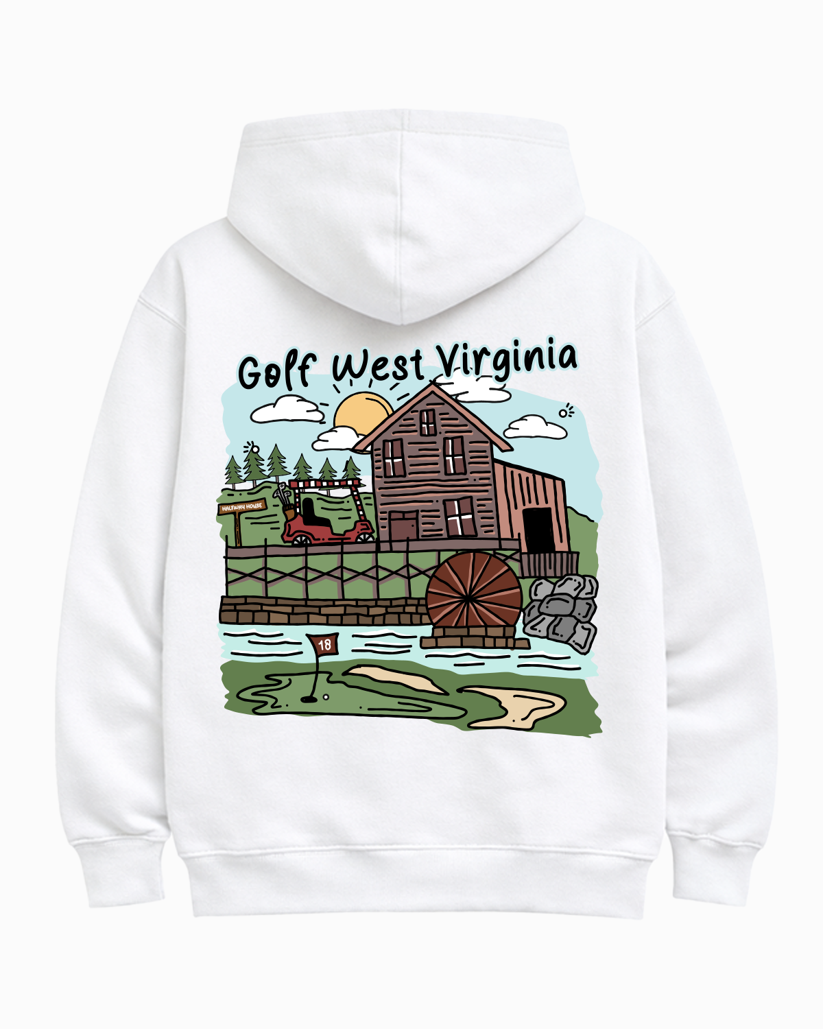 Golf West Virginia Hoodie